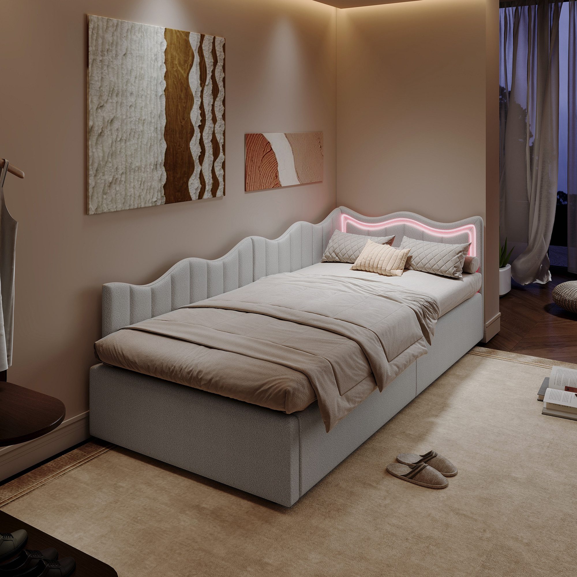 Gdood Polsterbett Doppelbett Daybett Tagesbett (Hydraulisch günstig online kaufen