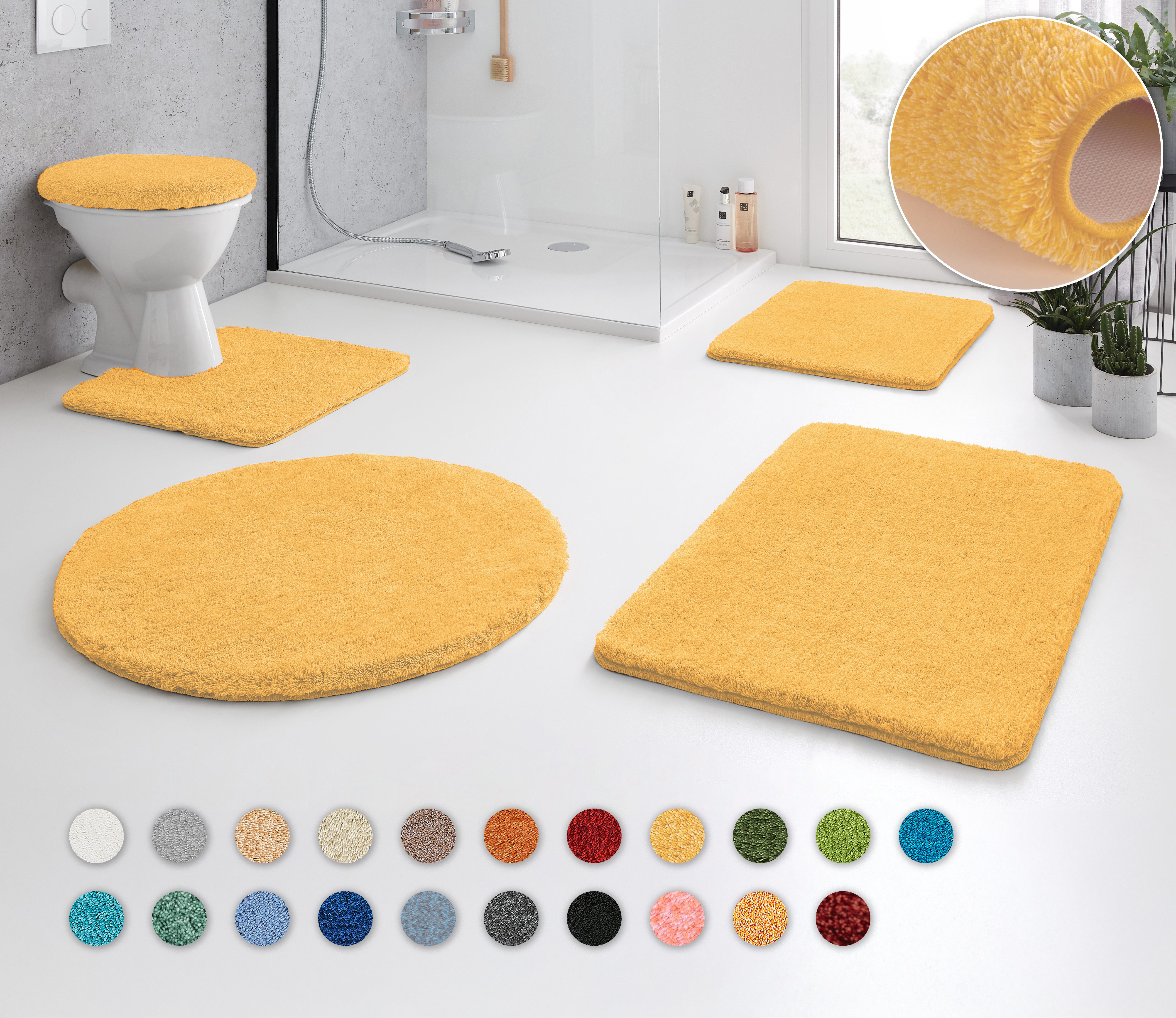 Kleine Wolke Badematte RELAX, Höhe 30 mm, rutschhemmend beschichtet, fußbod günstig online kaufen