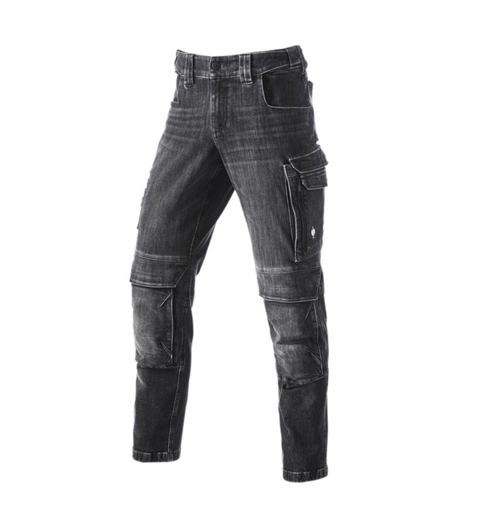 Engelbert Strauss Workerjeans Cargo Worker-Jeans e.s.concrete