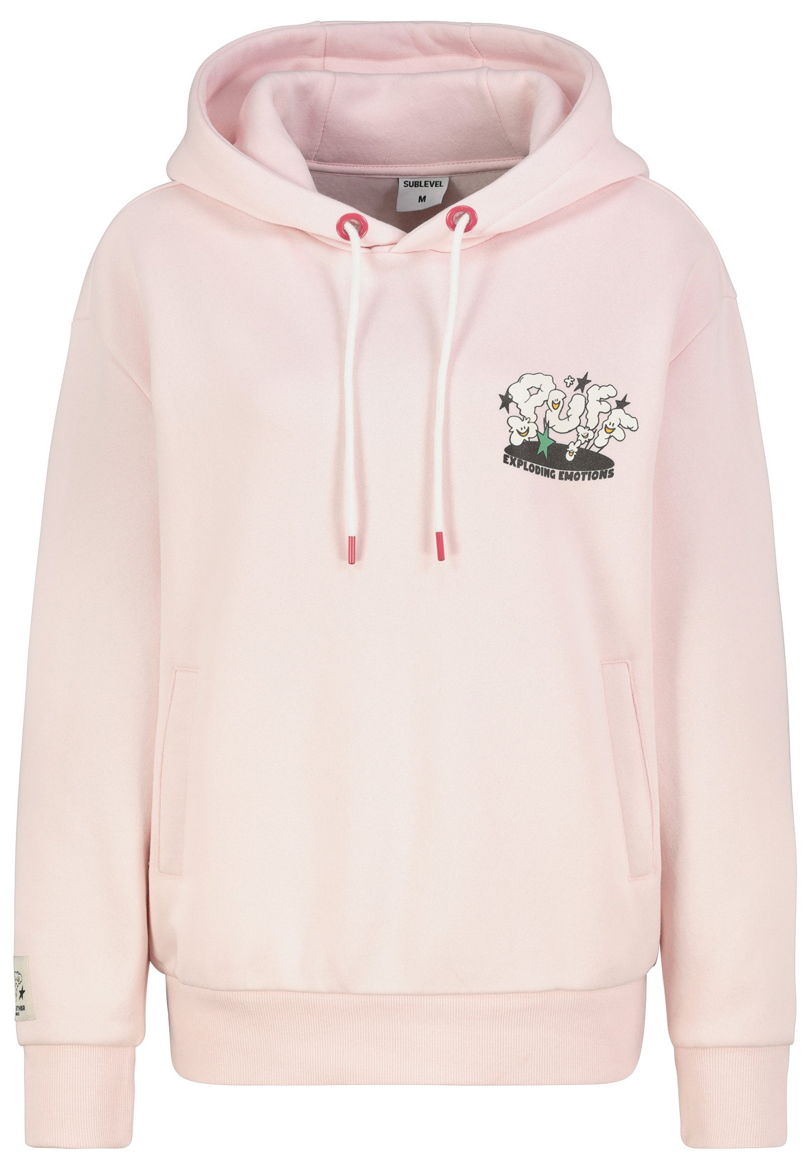 SUBLEVEL Kapuzenpullover Damen Hoodie Kapuzenpullover mit günstig online kaufen