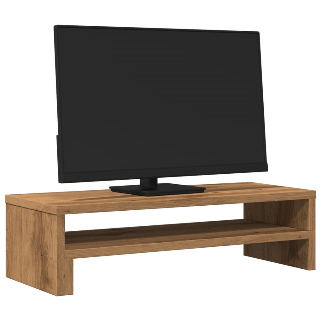 vidaXL Monitorständer Monitorständer Artisan-Eiche 54x22x15 cm Holzwerkstoff – Bild 3 von 5