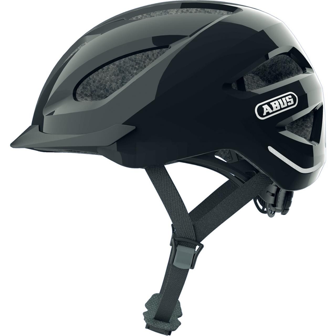 Fahrradhelm Pedelec 1 2 shiny black L