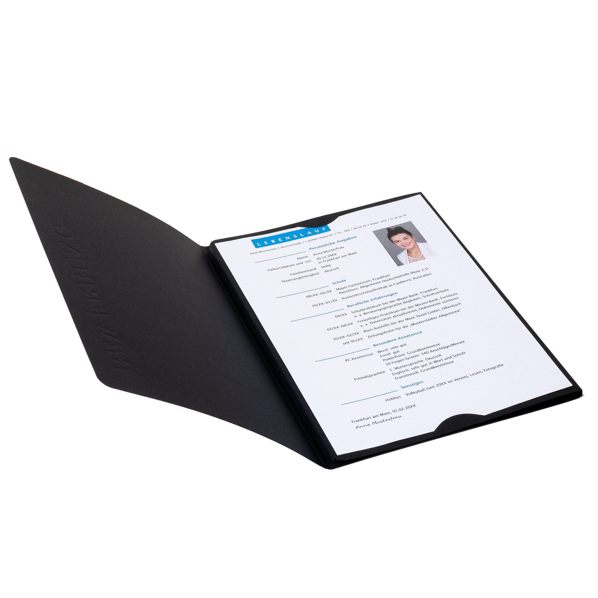 Bewerbungsmappen Durable Mit Clip 2244 Bei Büromaterial