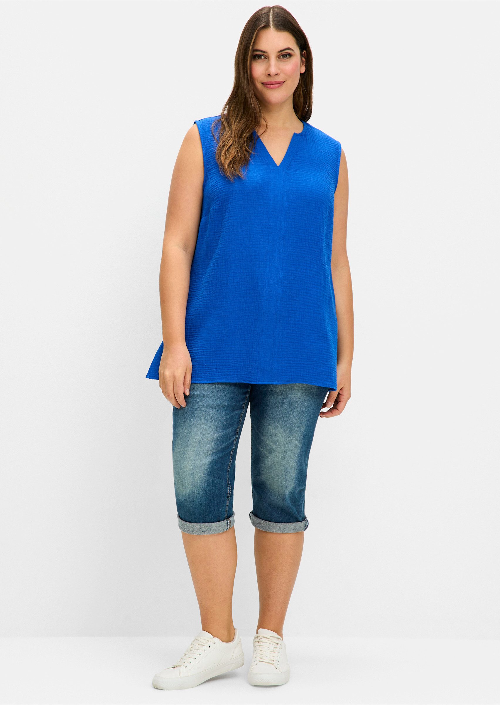 Sheego Blusentop Longtop . günstig online kaufen