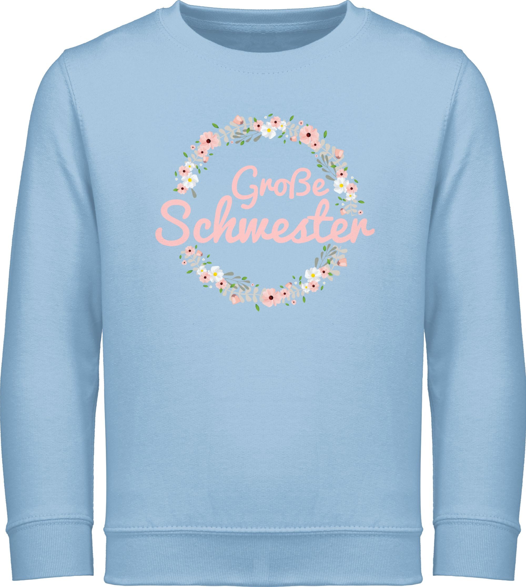 Sweatshirt Große Schwester - rosa