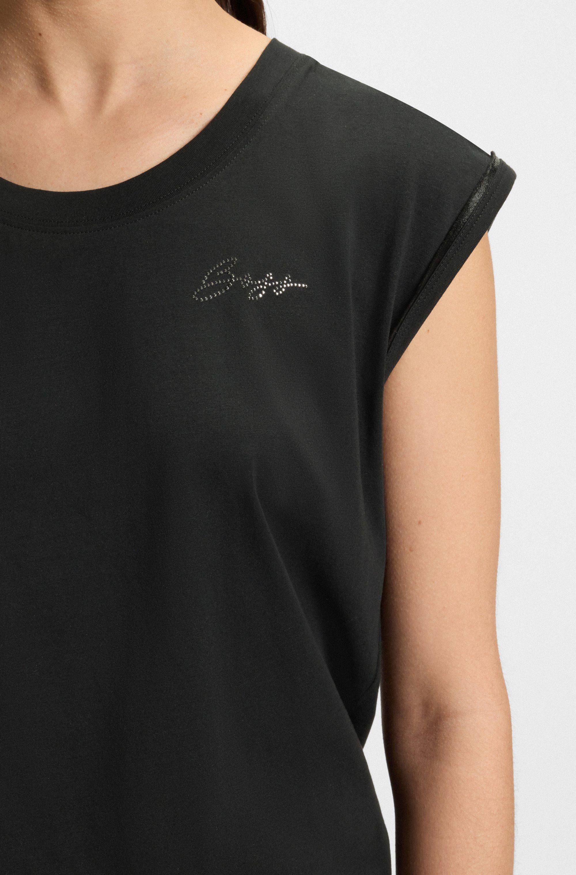 BOSS ORANGE Rundhalsshirt Elai Premium Damenmode günstig online kaufen
