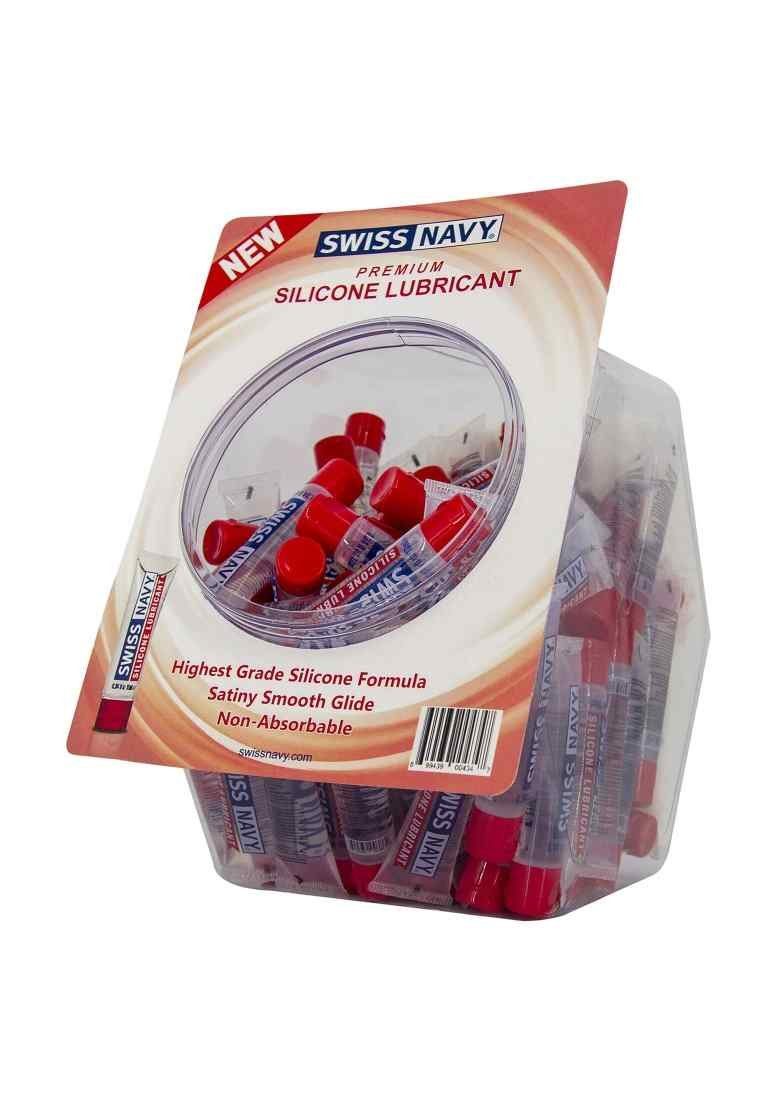 Navy Premium Fishbowl SWISS 10ml/50pcs Silikonbasis Swiss NAVY Gleitgel Gleitmittel Auf