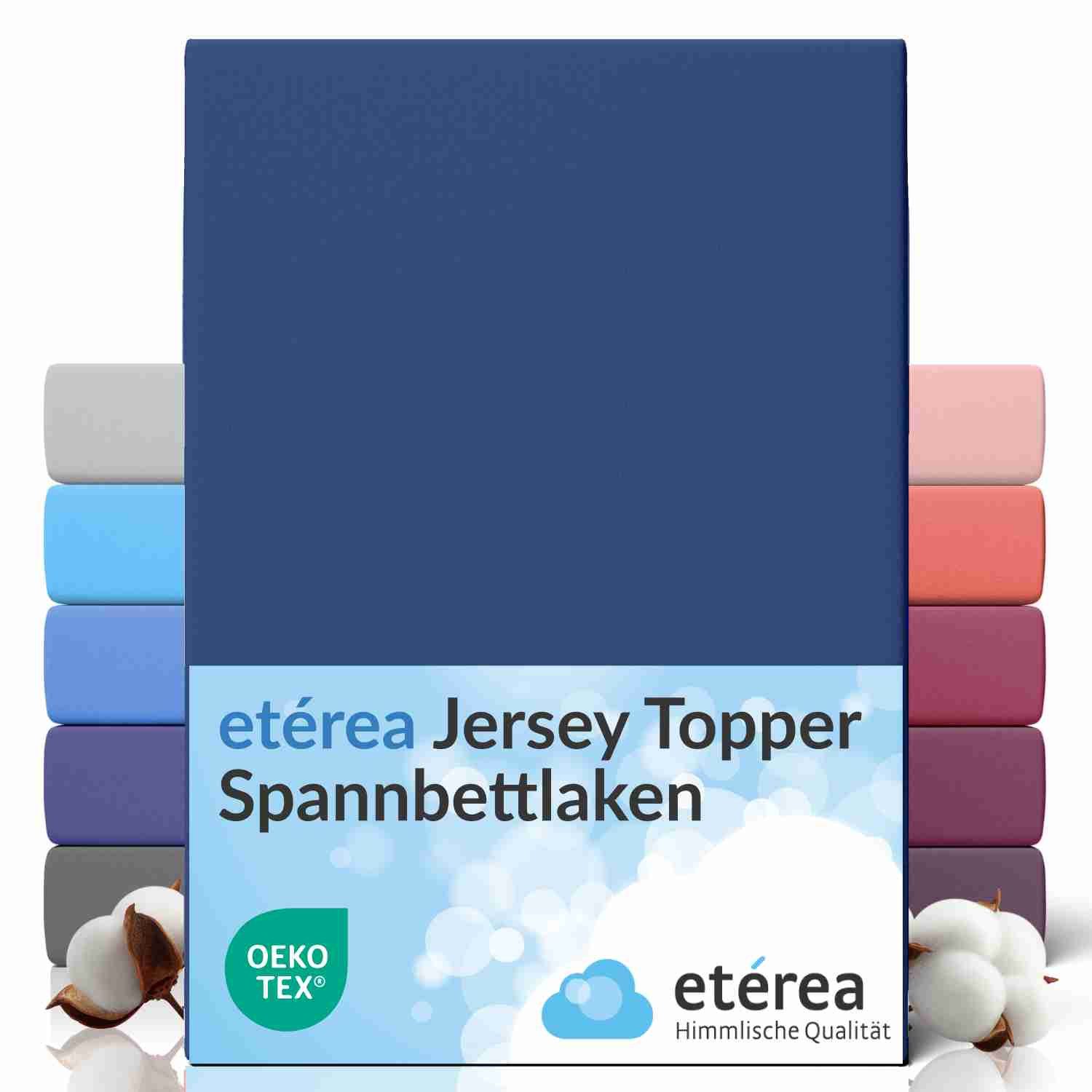 etérea Himmlische Qualität Spannbettlaken etérea Comfort Jersey Topper Span günstig online kaufen
