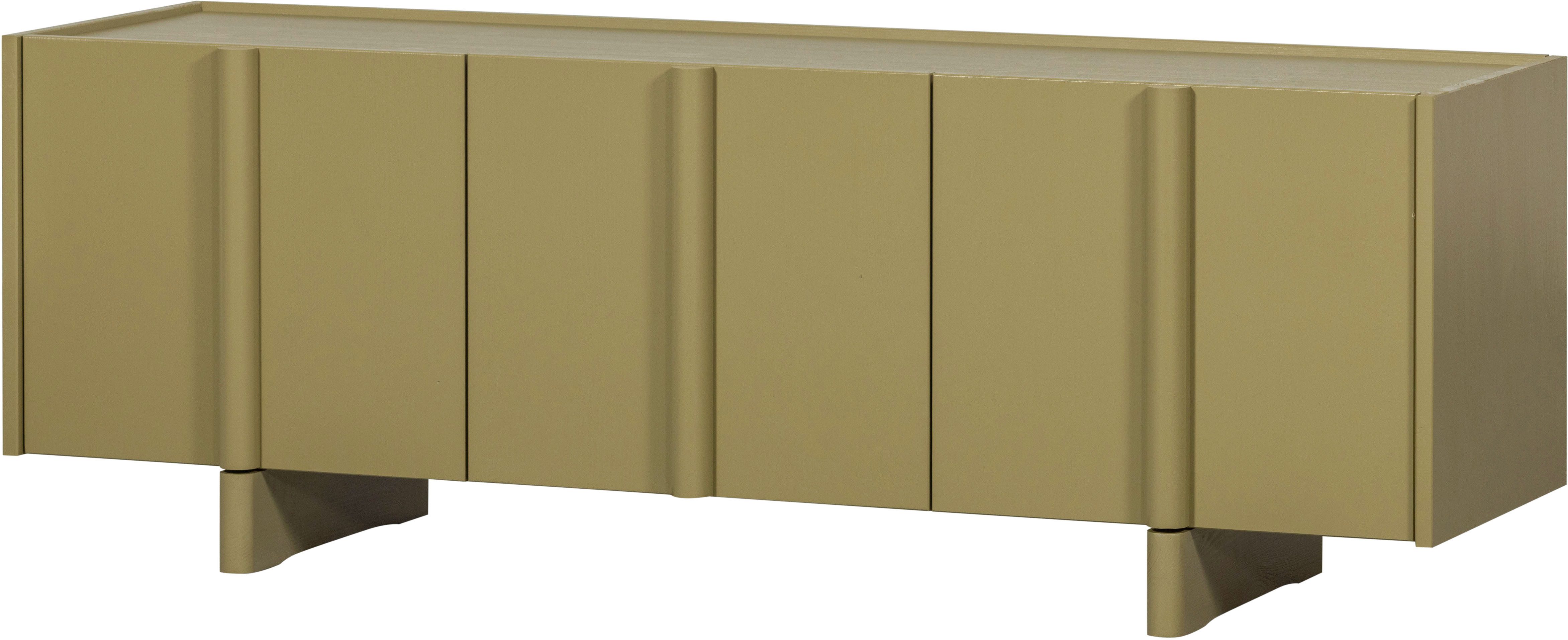 WOOOD Lowboard Nook TV-Kommode, TV-Möbel Breite 152 CM, Nook-Kollektion von WOOOD mit skandinavischem Design und FSC®