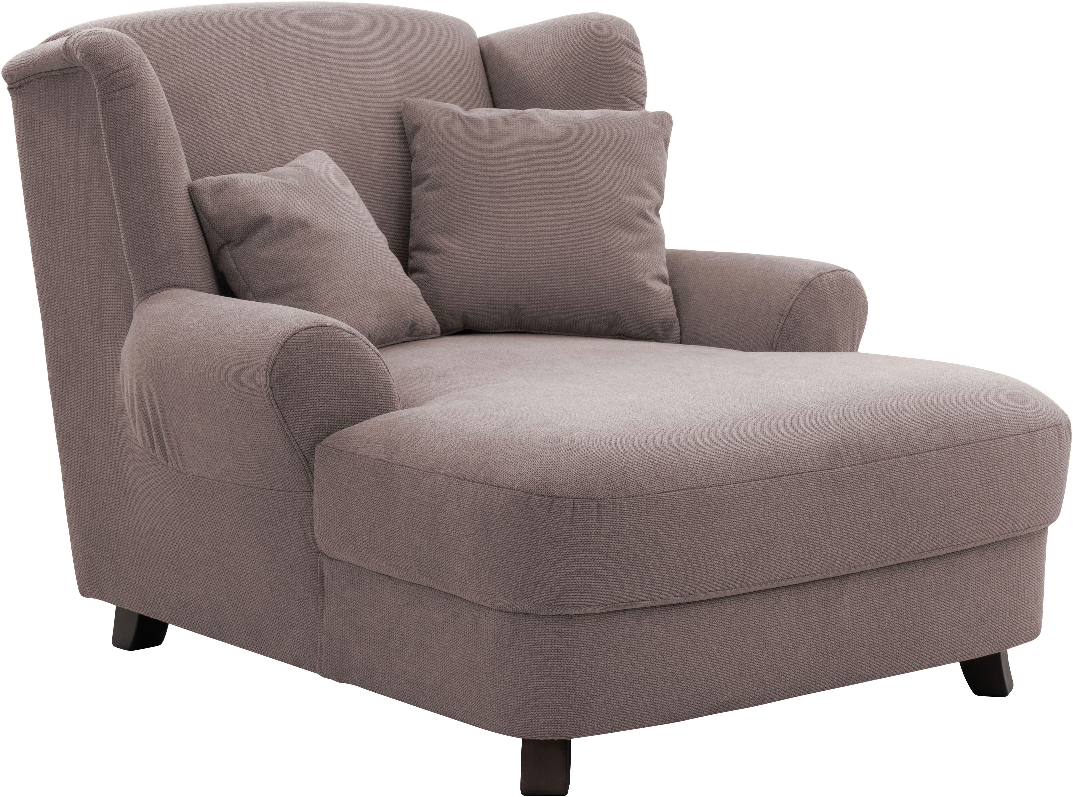 Home affaire XXL-Sessel Oase, B: 120 cm, Sitzhöhe: 50 cm - OTTO. Verlässliche Qualität., mit 2 Zierkissen & Massivholzfüße