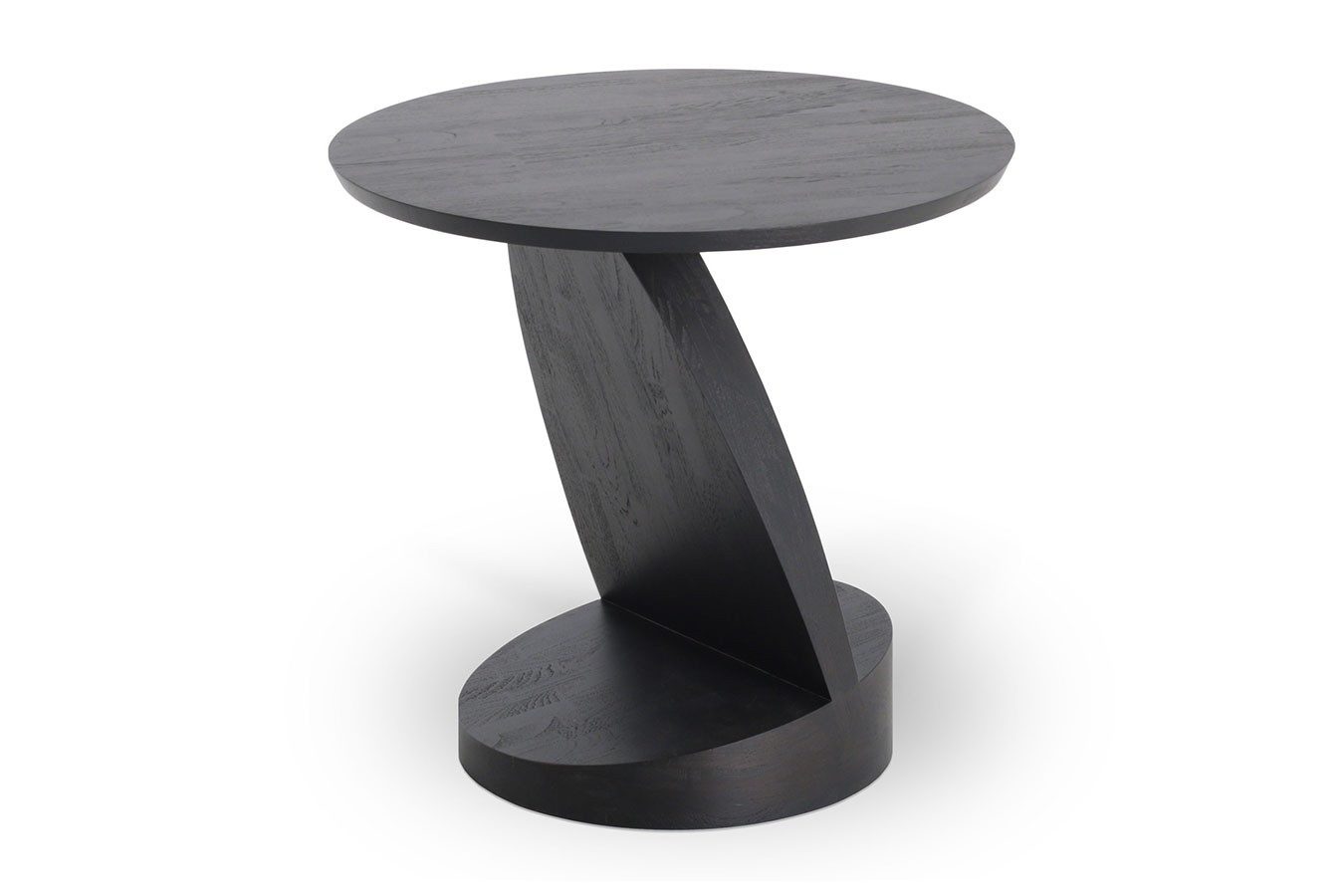 Ethnicraft Beistelltisch Beistelltisch Oblic Teak schwarz