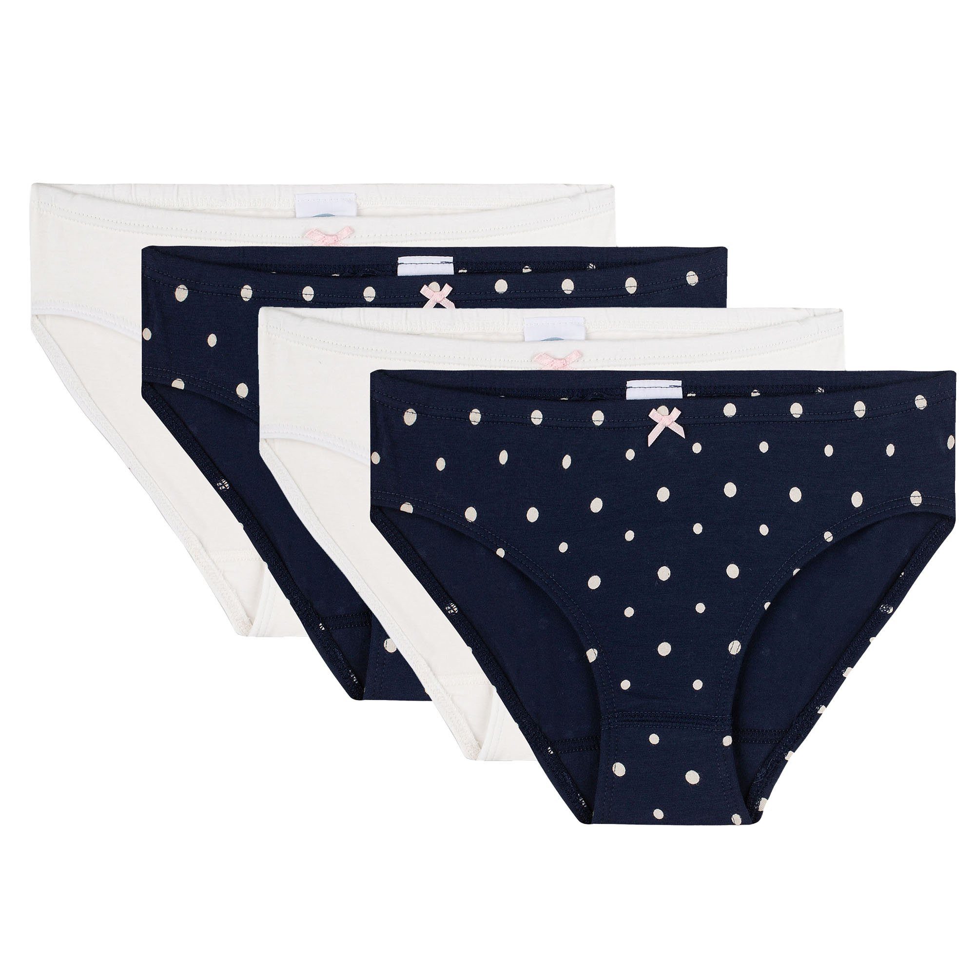 Slip Mädchen Slip 4er Pack Baumwolle