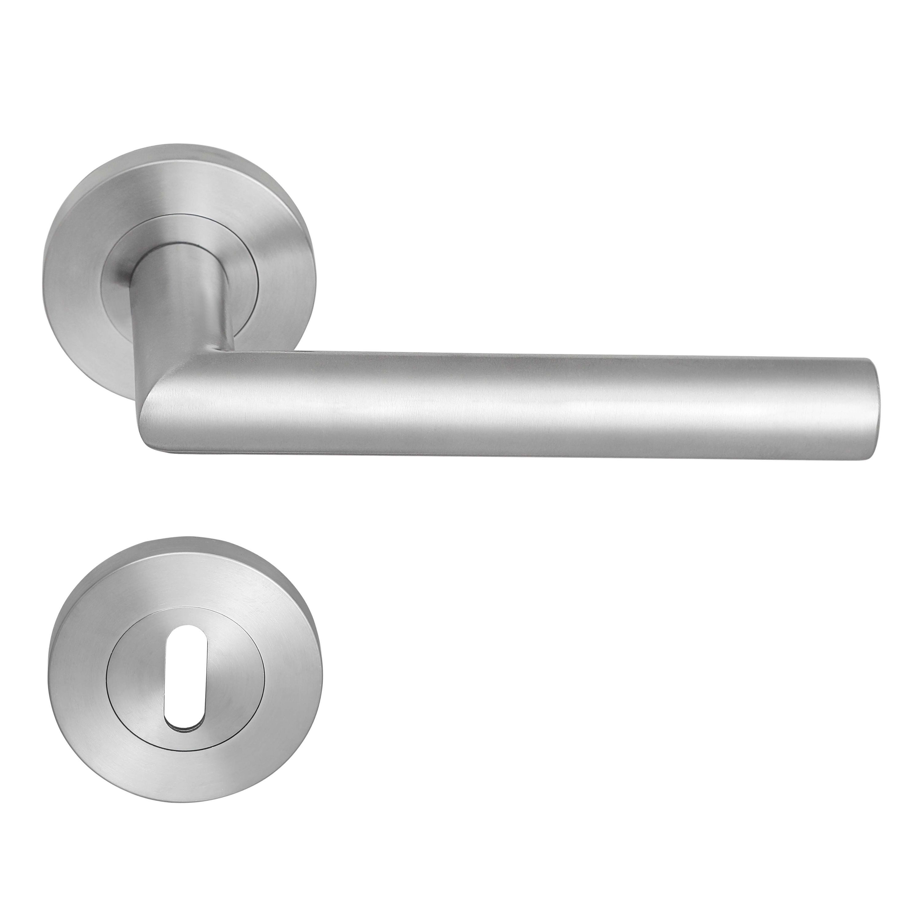 MeinTürgriff Drückergarnitur Tortola Edelstahl Türgriff für Innentüren Rose günstig online kaufen