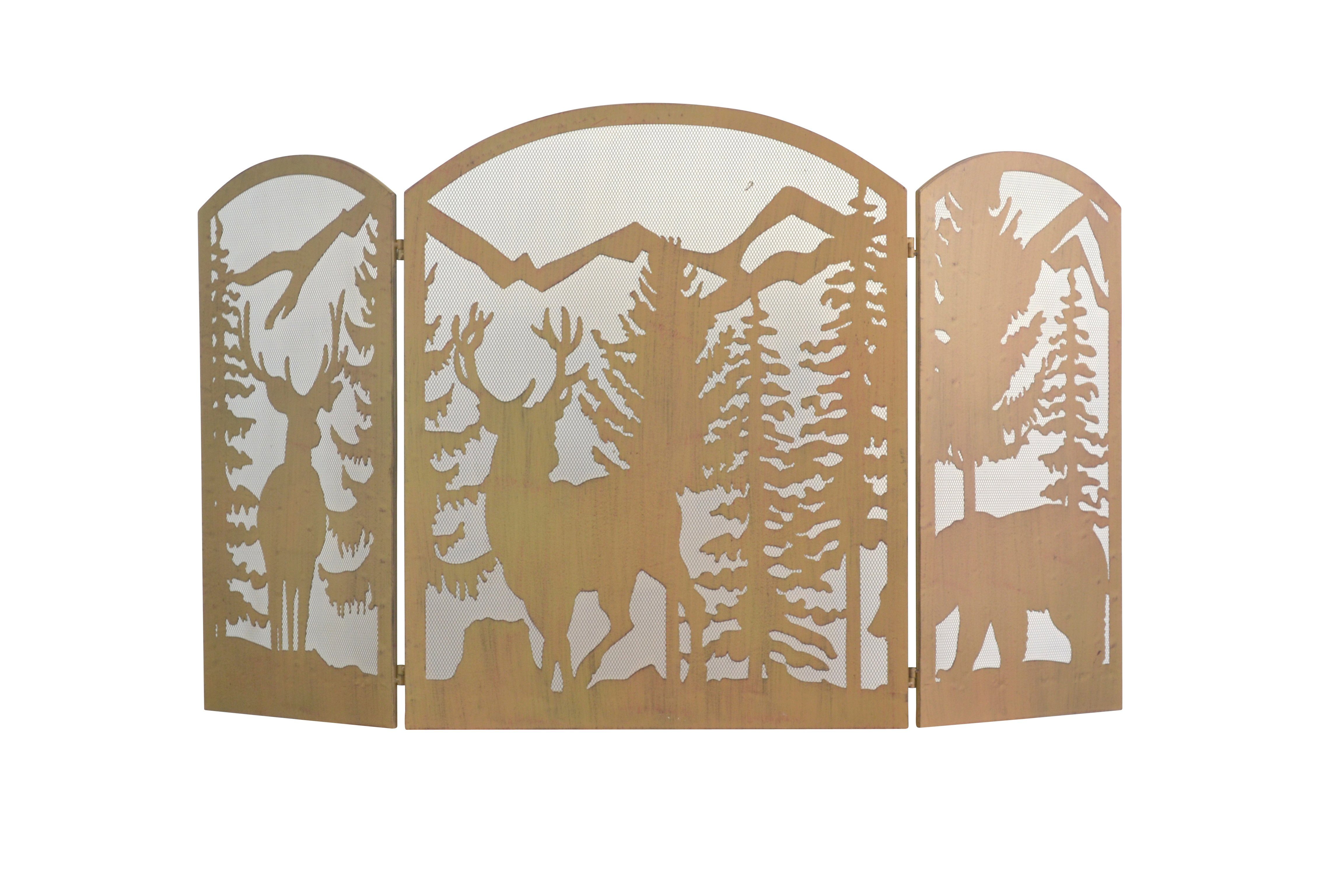 moebel-direkt-online Kamingitter Rita (1-tlg), platzsparend zusammenklappbar