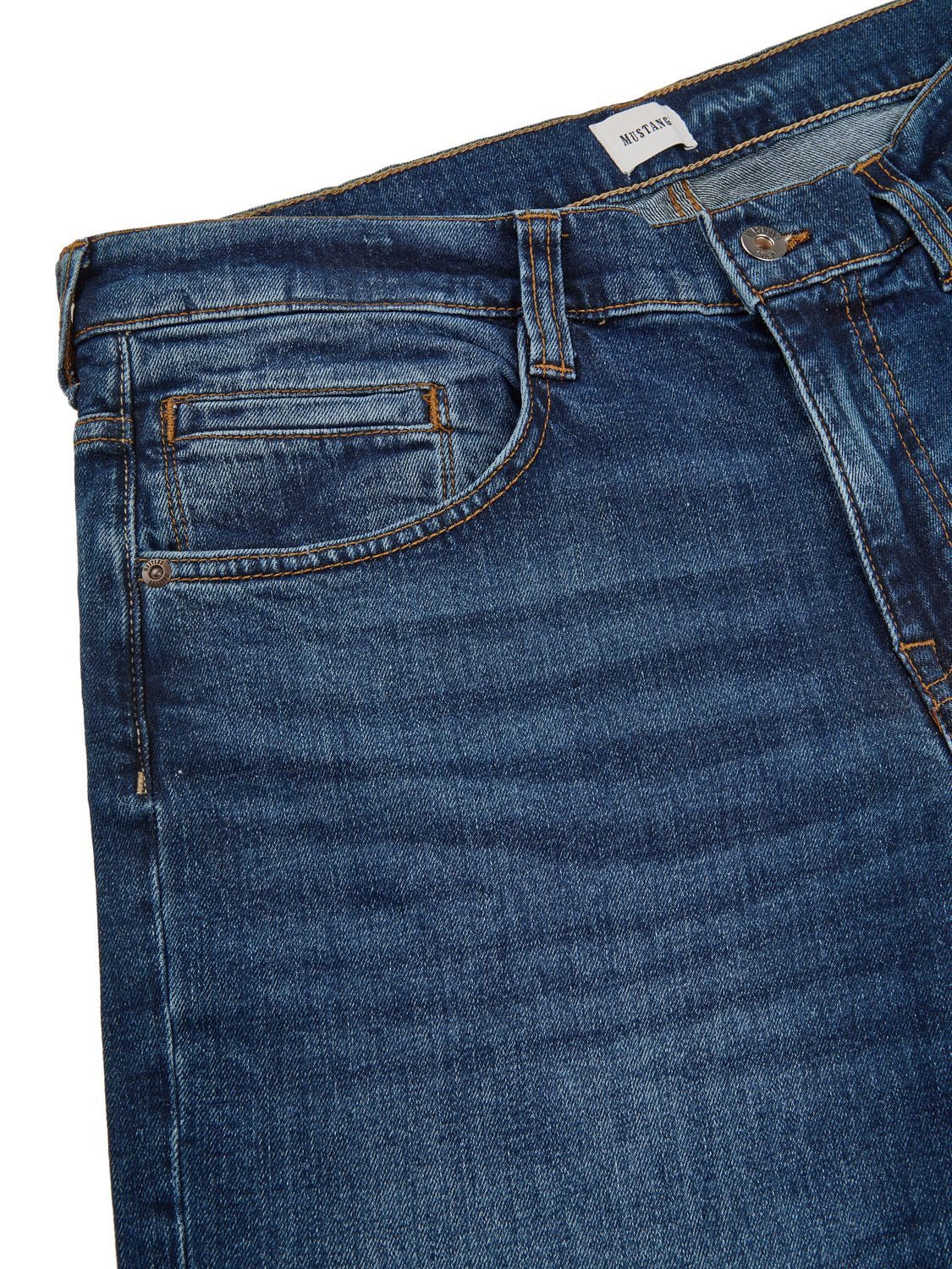 MUSTANG Bootcut-Jeans Herren Jeanshose Oregon Boot Cut Denim Hose mit Stretch
