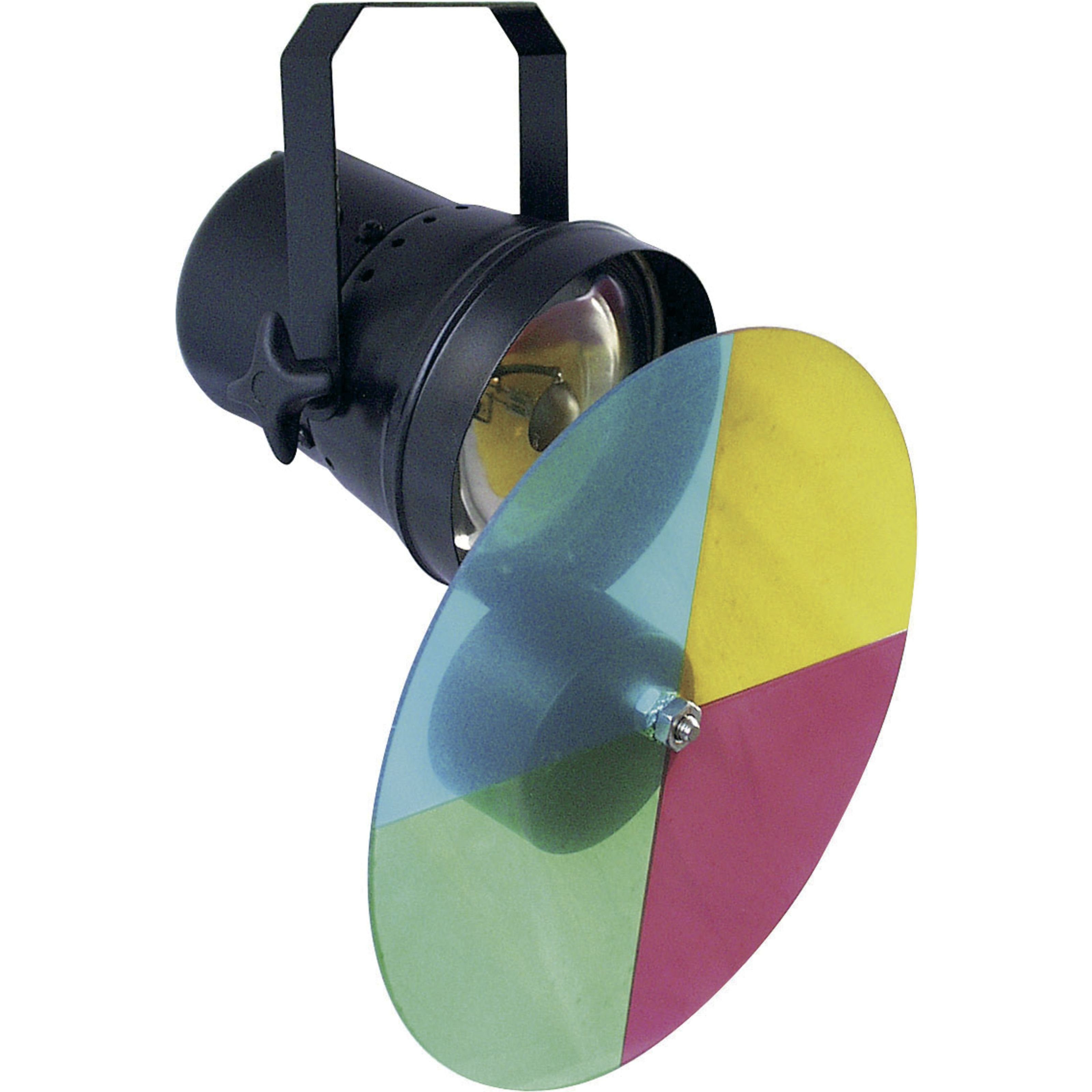 lightmaXX Discolicht, Mirrorball Set Motor, Set Farbwechsler / Lichtefekte 20cm - Pinspot, 1