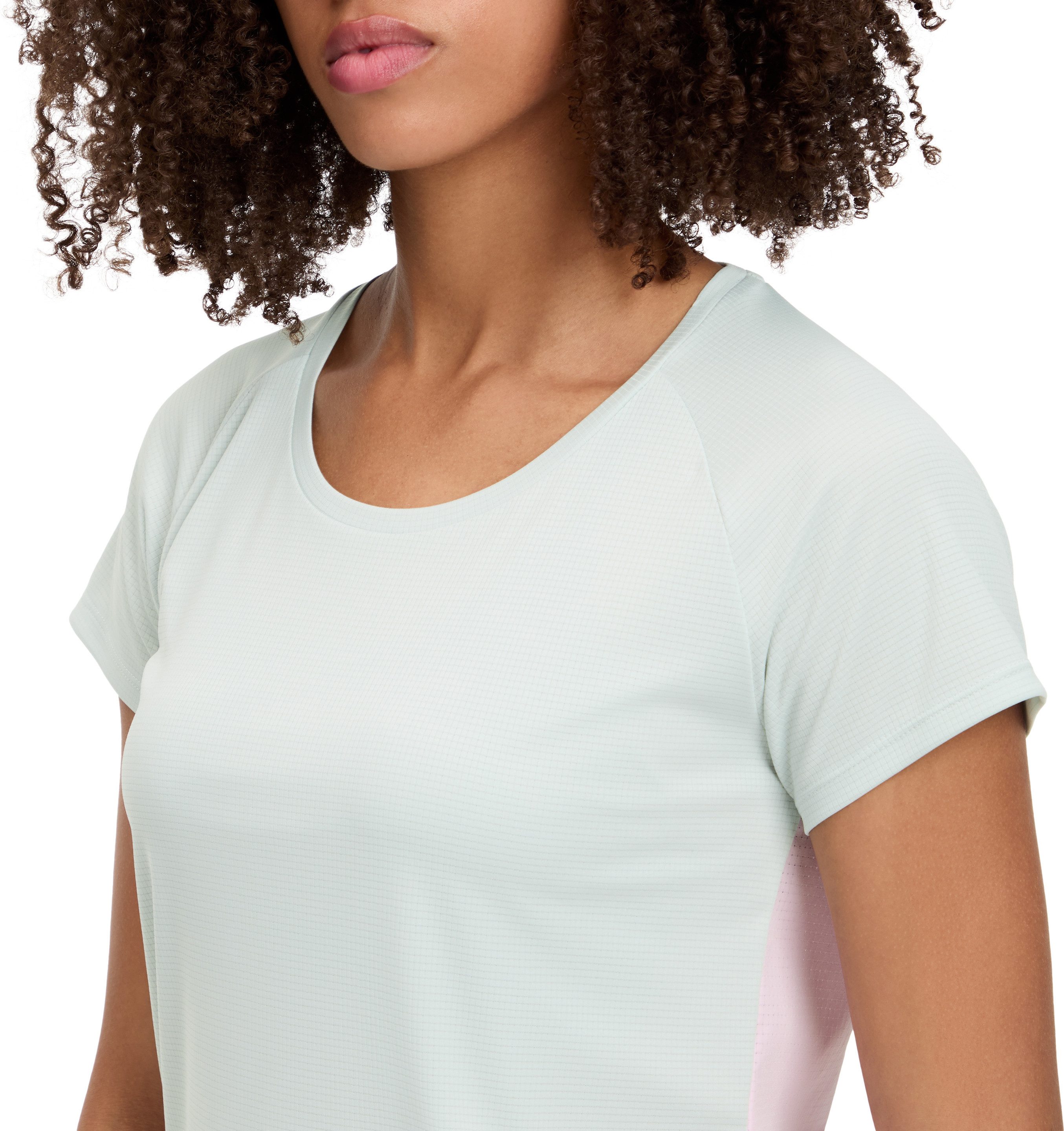 Energetics Laufshirt DA.-T-SHIRT SHORT SLEEVE W Kurzarm, mit Rundhalsausschnitt mit Bündchen, aus Polyester