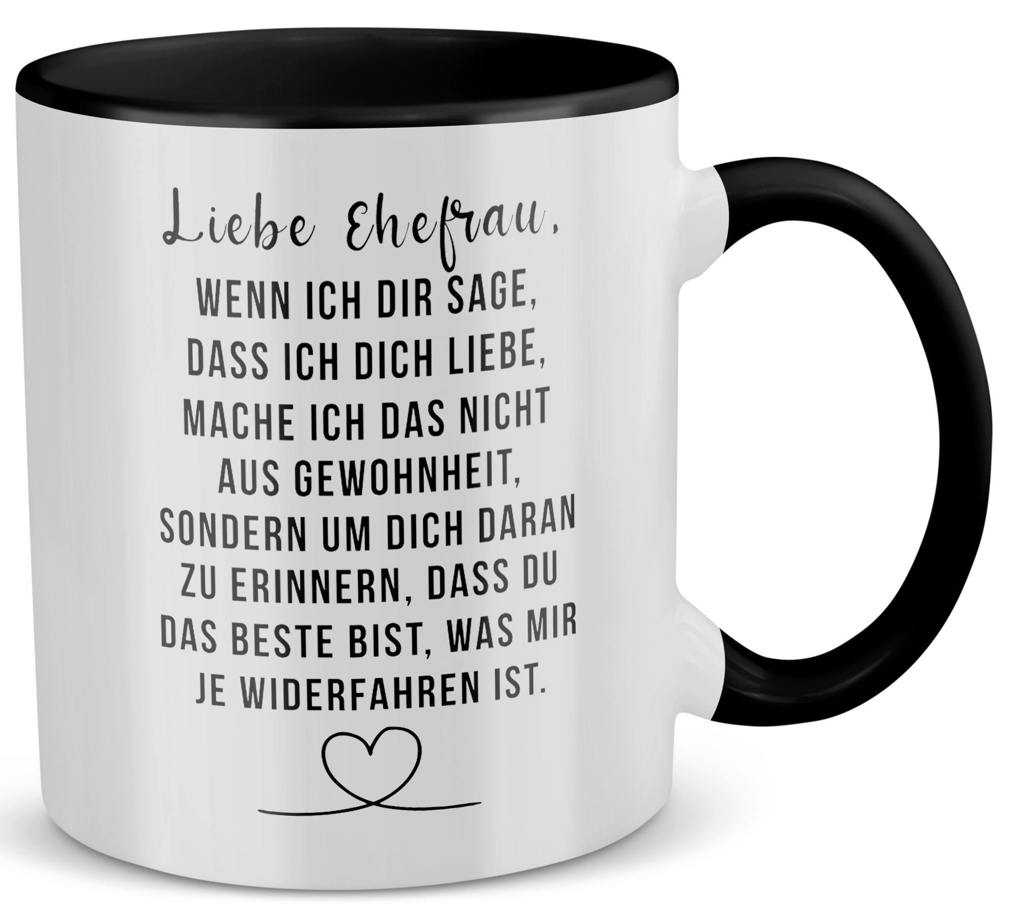 22Feels Tasse Ehefrau Geschenk Erster Hochzeitstag Frauen Hochzeitsjubiläum für Sie, Keramik