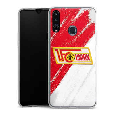 DeinDesign Handyhülle Offizielles Lizenzprodukt 1. FC Union Berlin Logo, Samsung Galaxy A20s Slim Case Silikon Hülle Ultra Dünn Schutzhülle