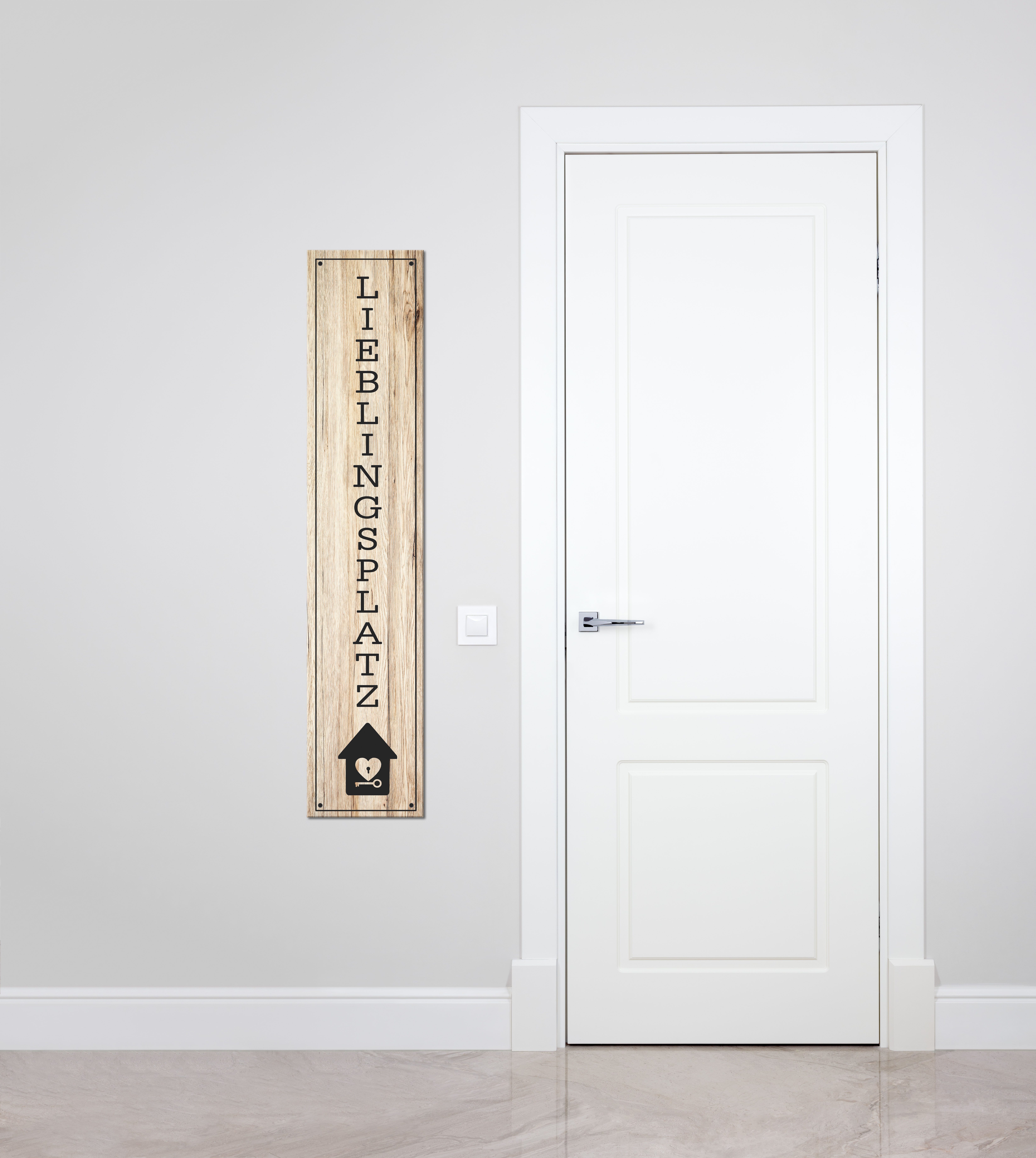 Bönninghoff Leinwandbild, Herz, Schriftzug, Schriftzüge, Sprüche, Sprüche & Texte, Symbole (1 St)