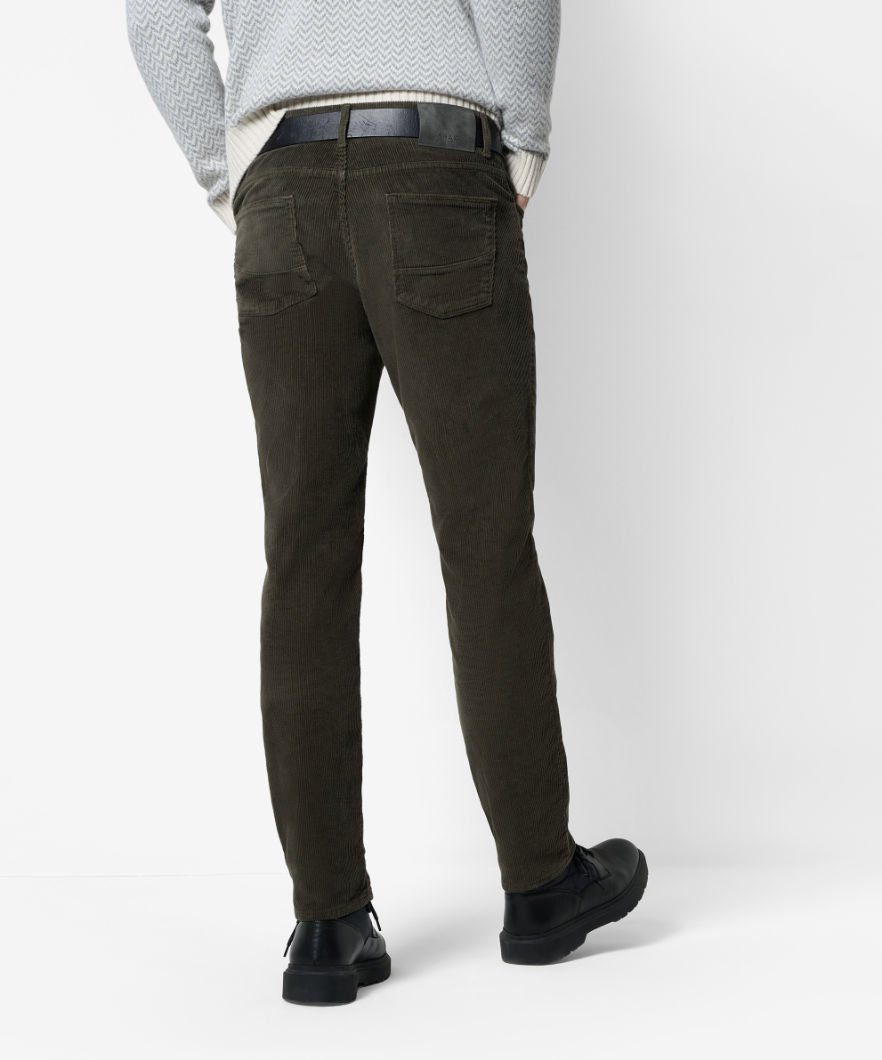 CADIZ dunkelgrün Brax Style 5-Pocket-Hose