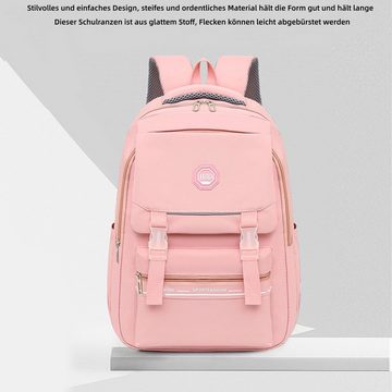 WISHDOR Schulrucksack Laptop Rucksack Rucksäcke Schulranzen Wasserbeständig Laptoptasche (1 Stück Notebook Laptop Tasche Schule Uni Rucksack, Backpack mit Laptopfach, für bis 15,6-Zoll Laptop, 47 x 32 x 22 cm), für Herren Damen Schüler Teenager Studenten Jungen Freizeit Arbeit