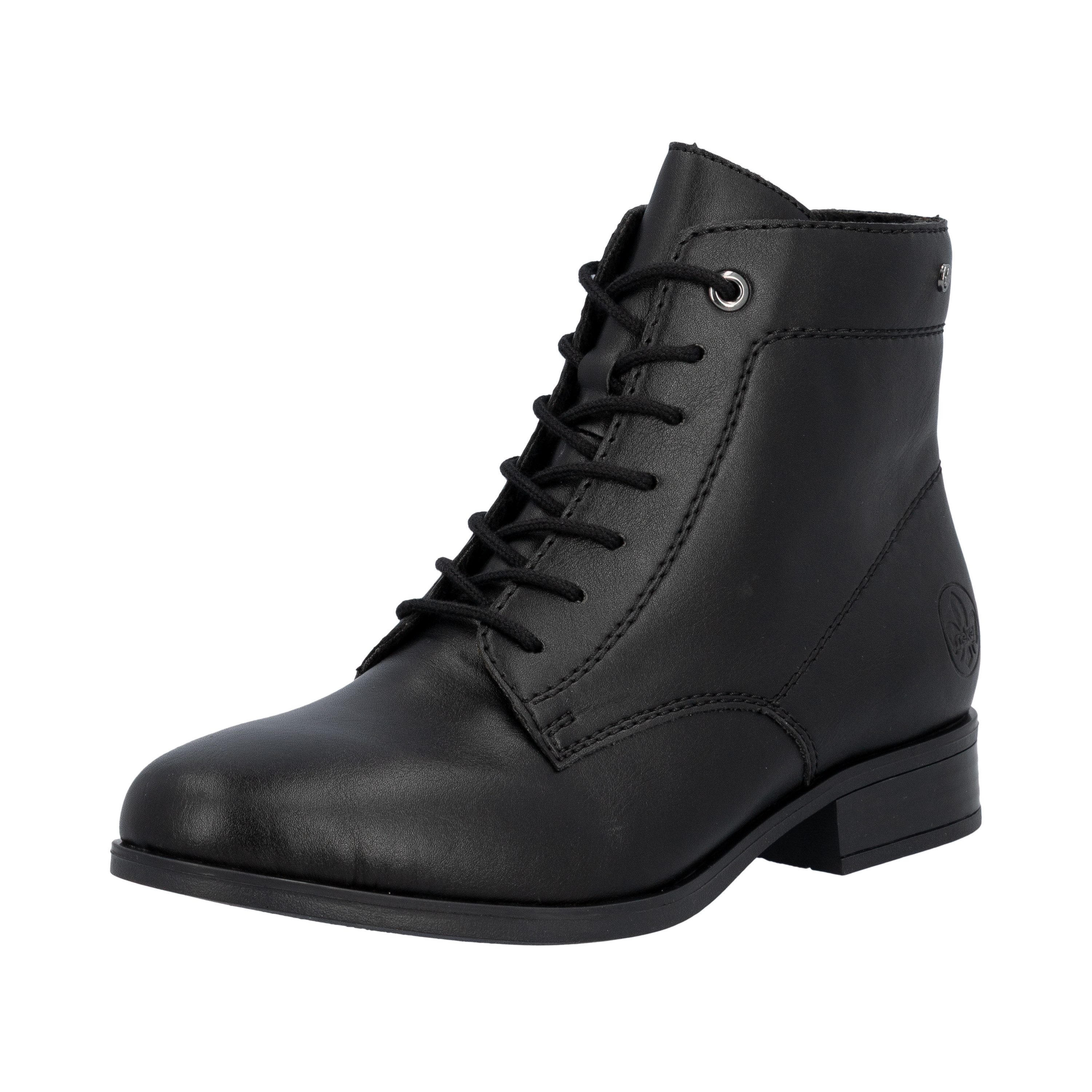Rieker Schnürstiefelette Klassik-Stiefelette, Schnürboots mit Reißverschluss