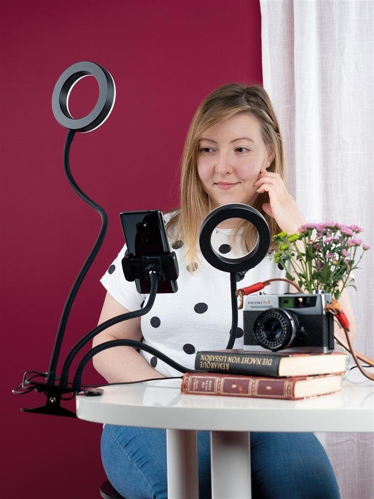 Dörr Videoleuchte Dörr LED SELFIE 2-ER RINGLICHT SLR-12 BI-COLOR