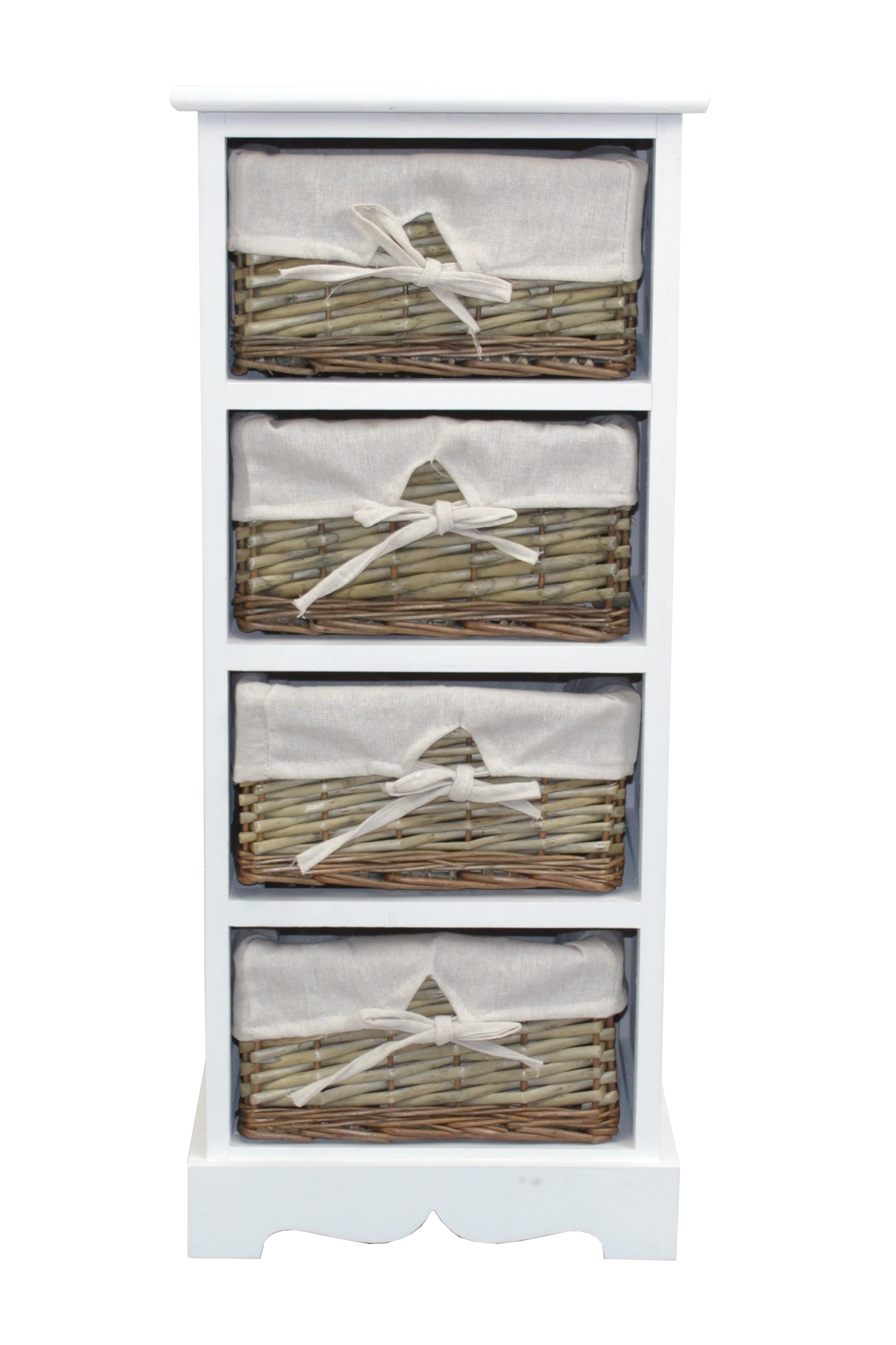 moebel-direkt-online Regal Ashton, 1-tlg., mit handgeflochtenen Körben günstig online kaufen