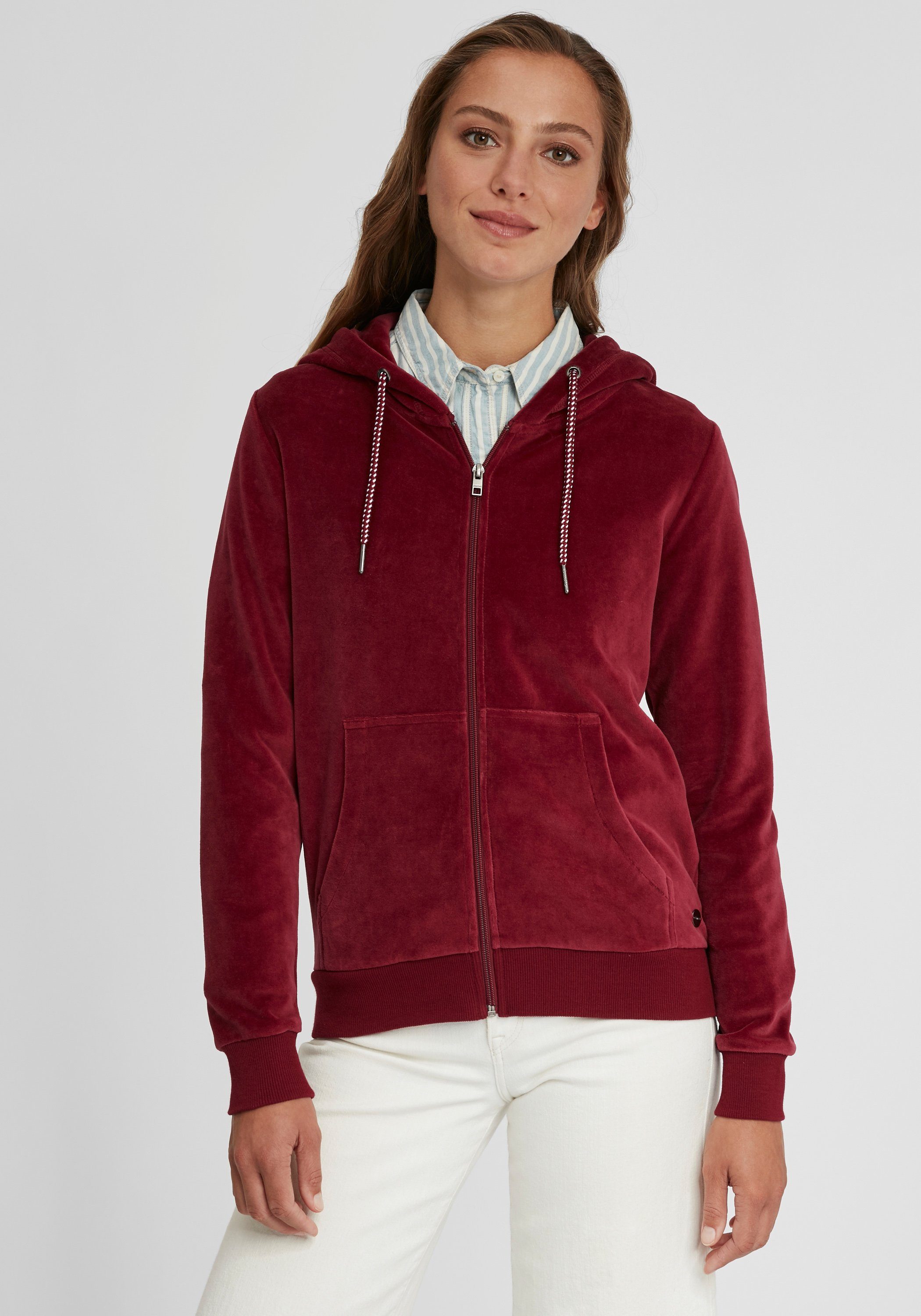 OXMO OXNicky RED Kapuzensweatjacke WINE (790985)