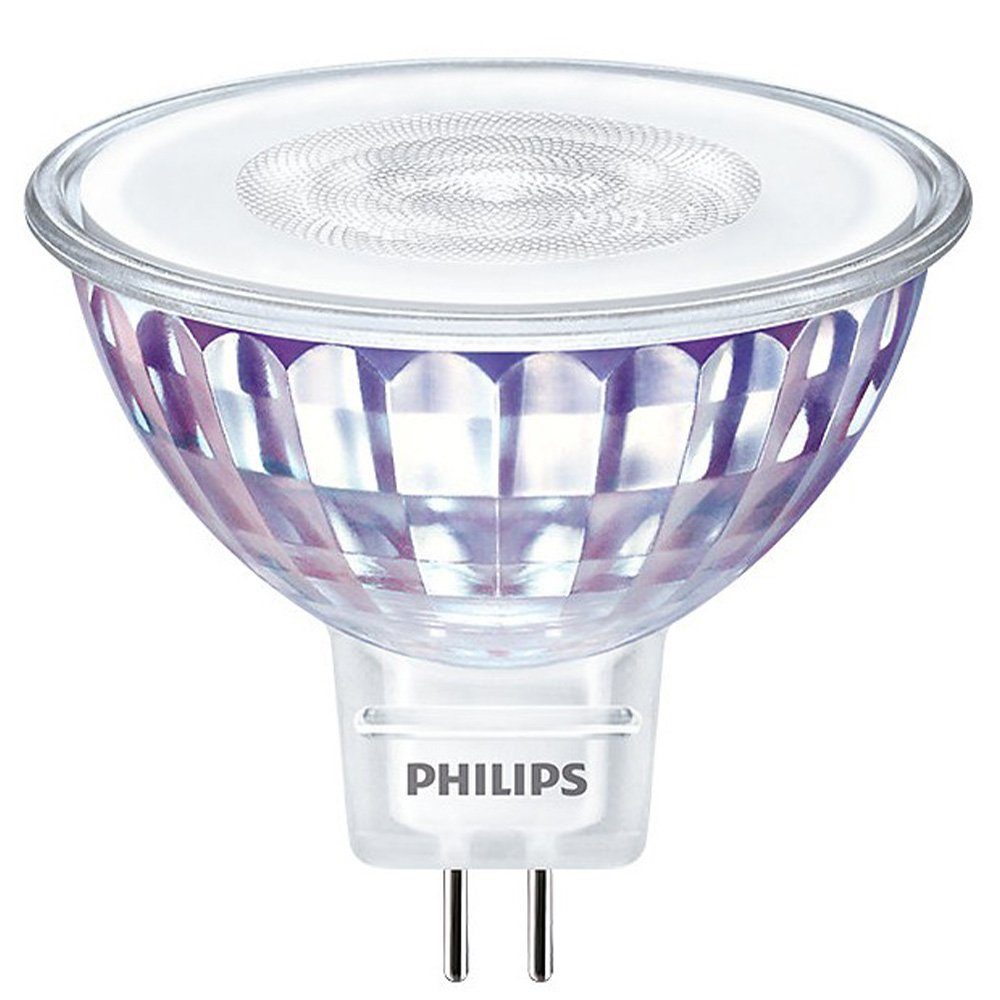 Philips LED-Leuchtmittel GU5.3 LED Strahler MR16 12 Volt 36° 12 V, GU5.3,  Neutralweiß