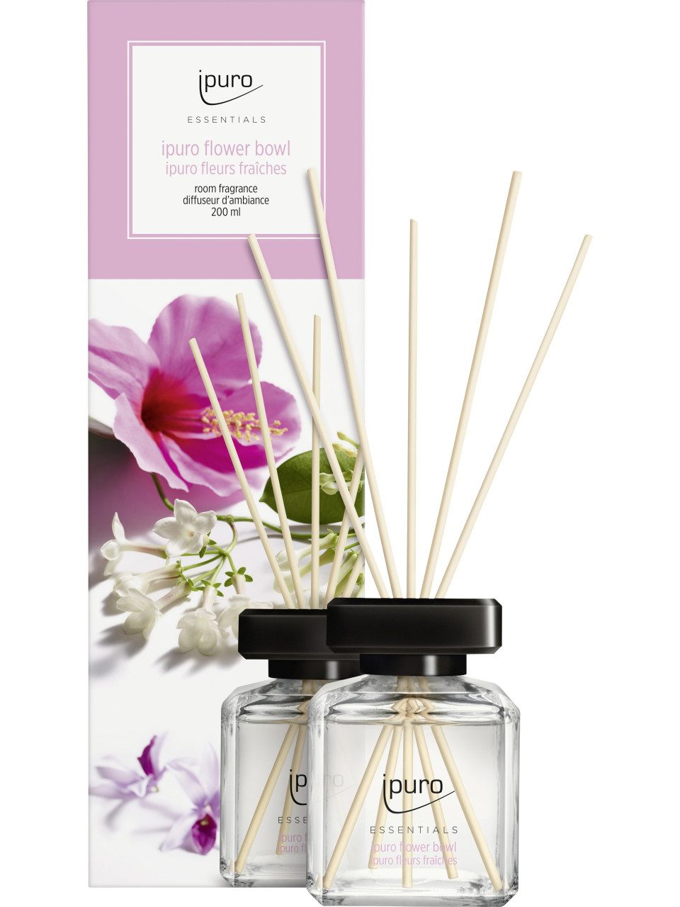 IPURO Duftstäbchen ipuro ESSENTIALS Raumduft Flower Bowl 200 ml