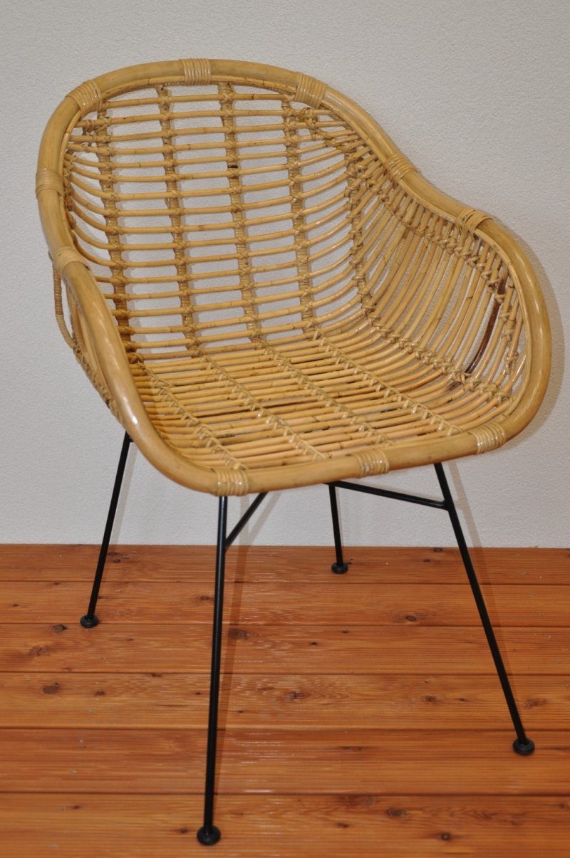 Rattani Rattanstuhl Rattanstuhl, Rattansessel Alvov honigfarben, Rattan ...