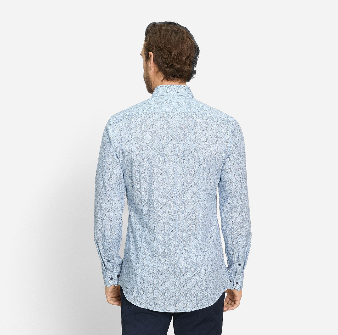 OLYMP Businesshemd No 6 six modisch gemustert günstig online kaufen