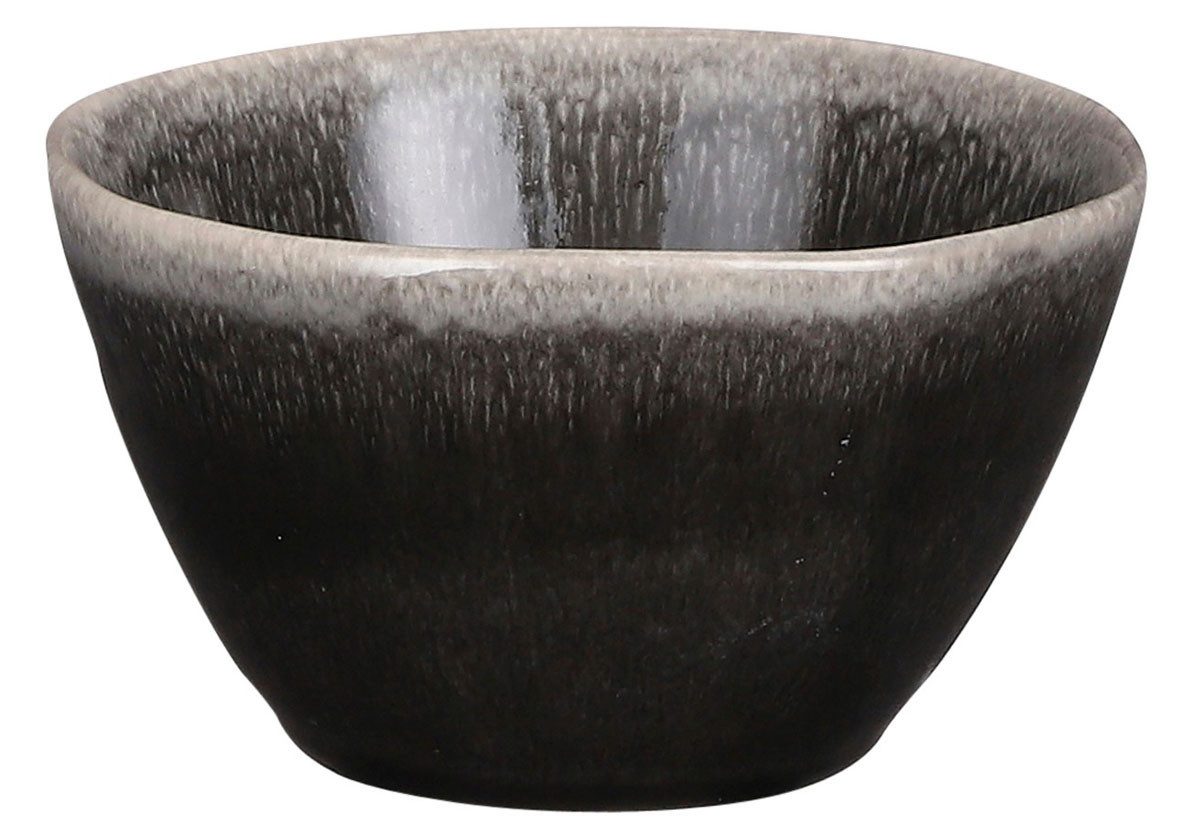Mica Decorations Snackschale Mica Schale Tabo schwarz, Ø 11 cm x 5 cm, Keramik