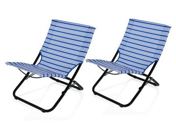 Setpoint Campingstuhl, SET Beach-Chair faltbarer Strand-Stuhl Angler klappbar kleines Packmaß