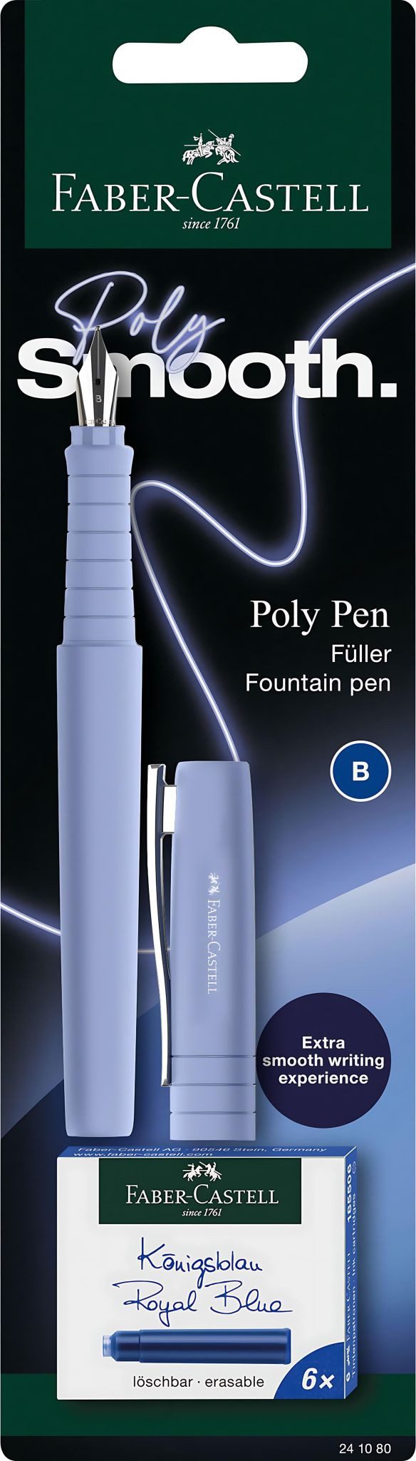 Faber-Castell Füller Faber Castell Füller Poly Pen sortiert Feder B