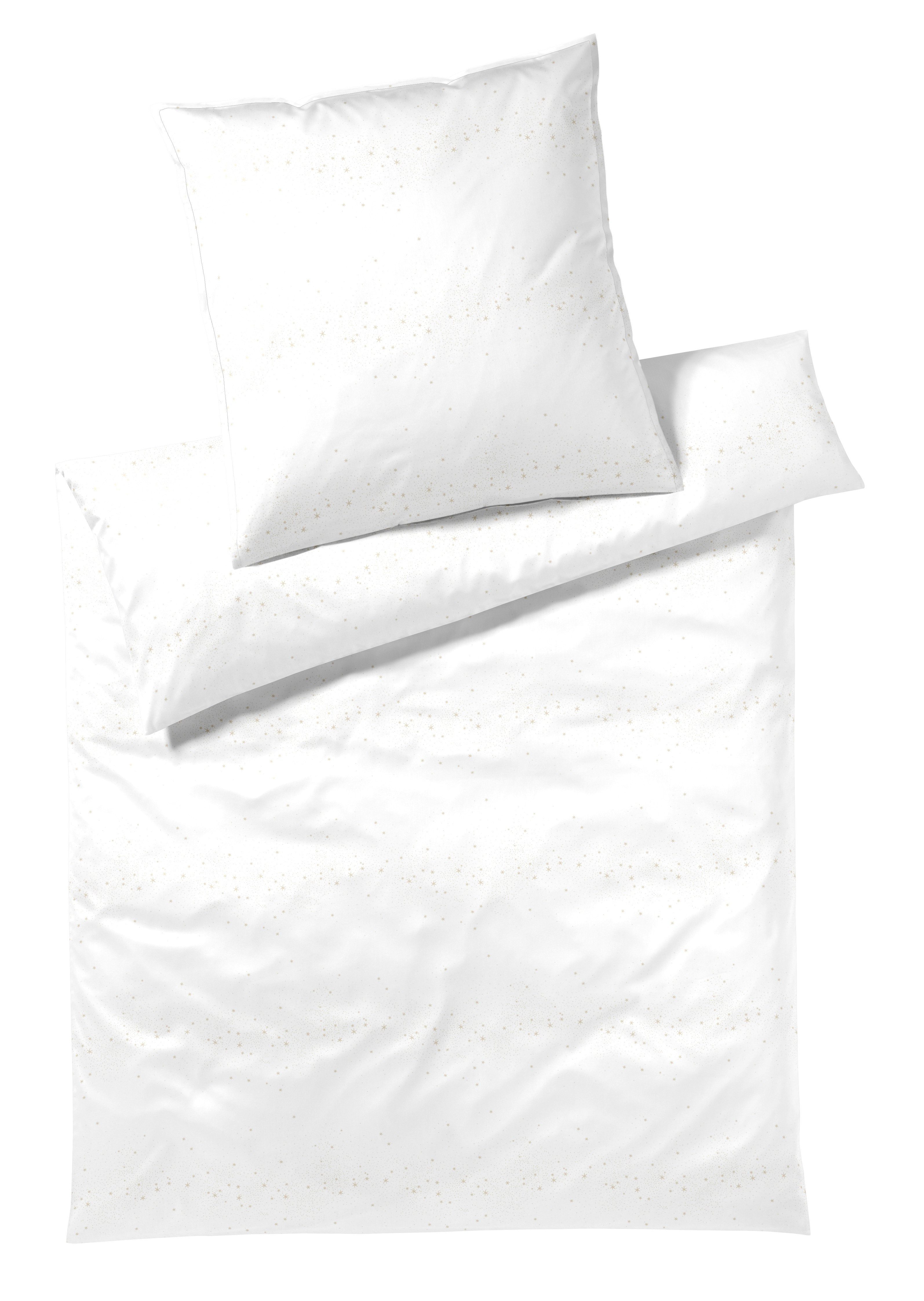 Elegante Bettwäsche Milkyway, Mako-Satin, 2 teilig, angenehmes Hautgefühl