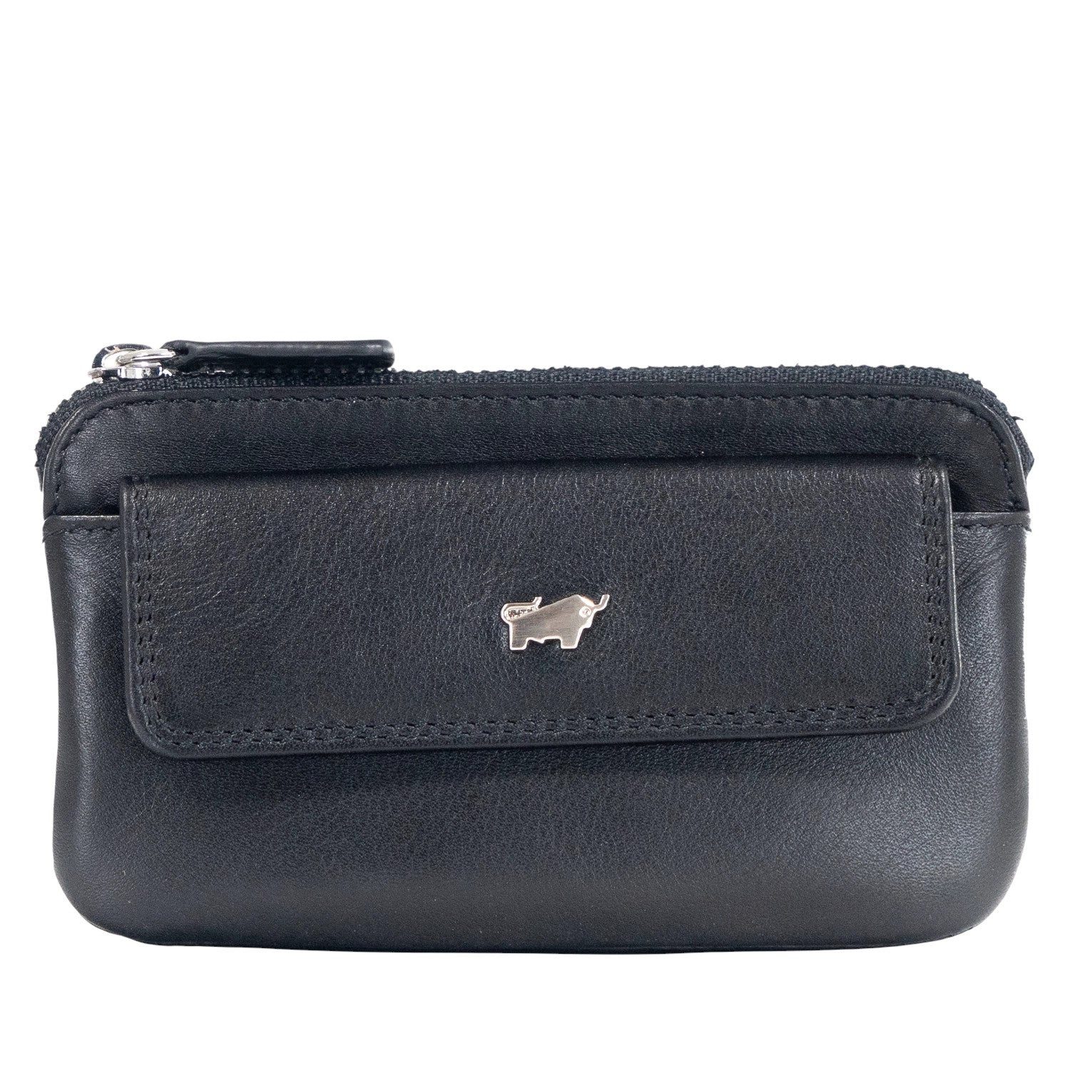 Braun Büffel Schlüsseltasche GOLF Schlüsseletui L Slim schwarz