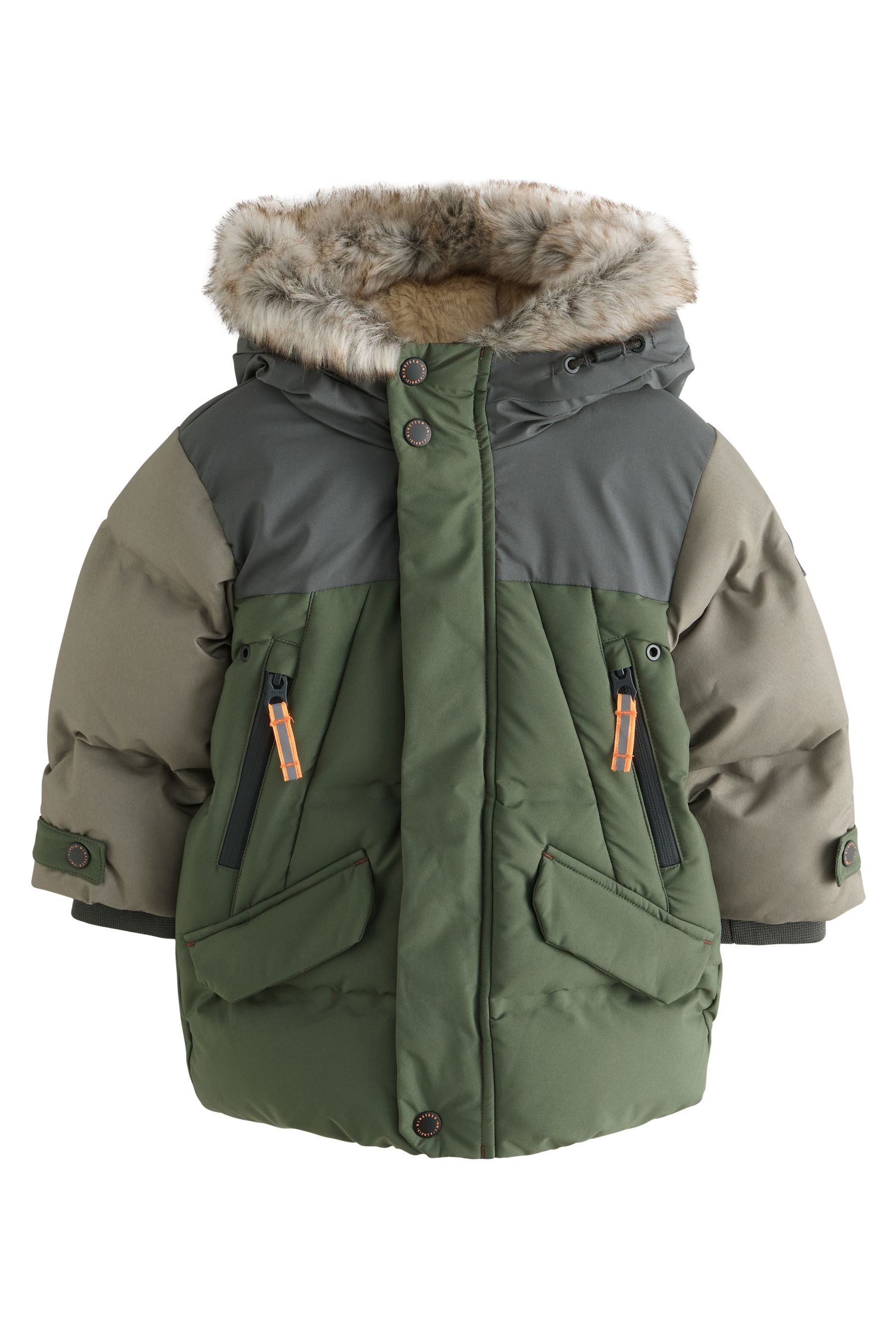 Next Funktionsmantel Wasserdichter, warmer, wattierter Mantel (1-tlg)