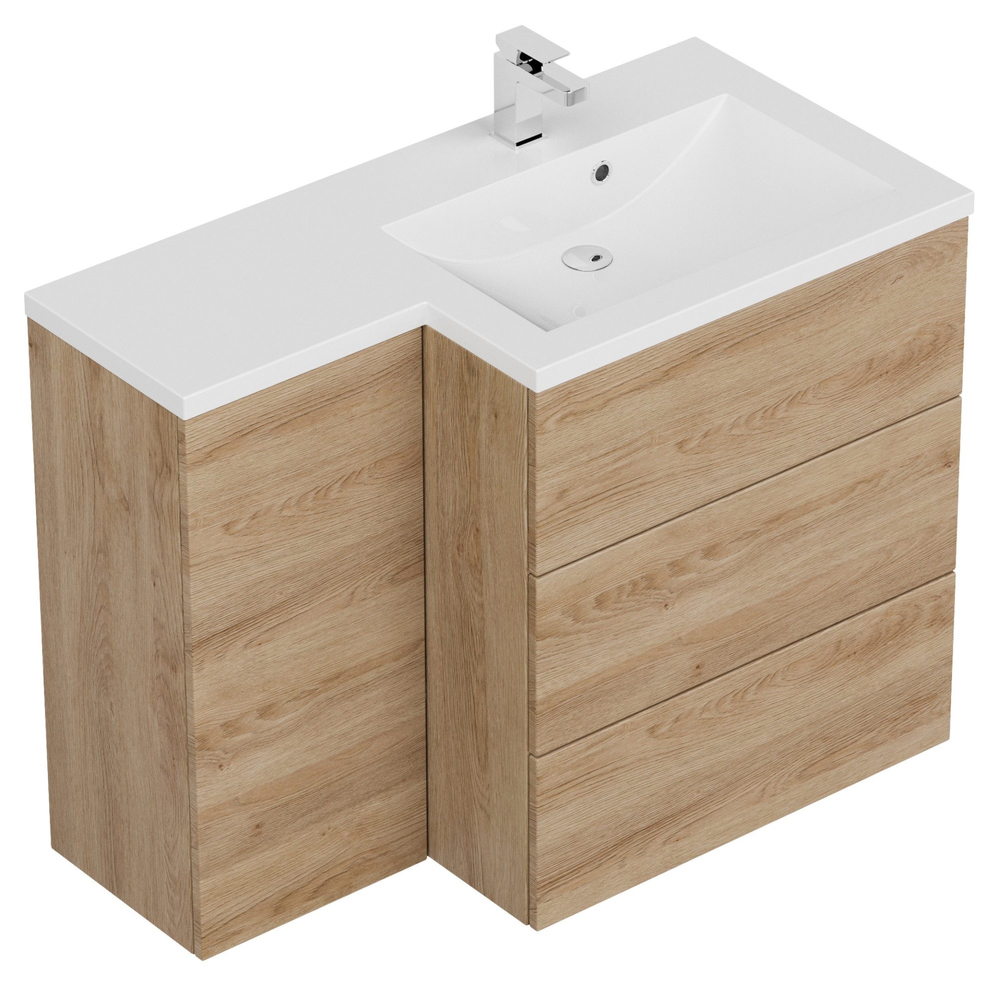 Magnolia Home Badmöbel-Set Badblock Adelia links günstig online kaufen