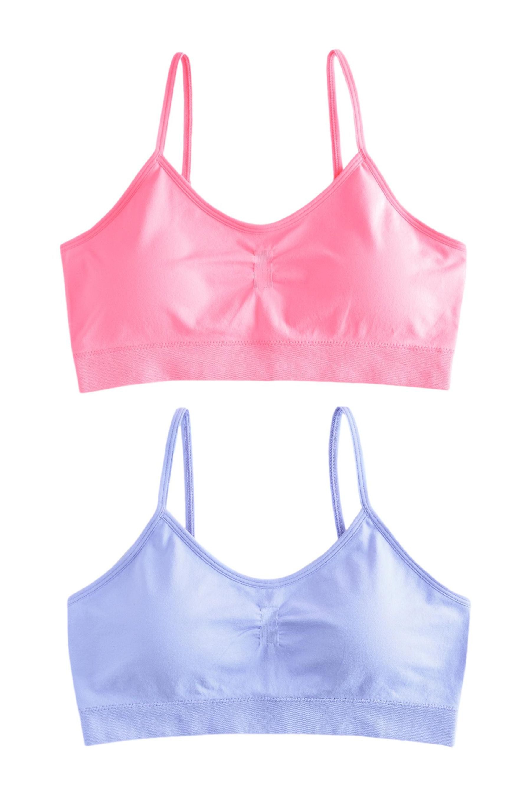Next Crop-Top Nahtlose Kurz-Trägertops im 2er-Pack günstig online kaufen