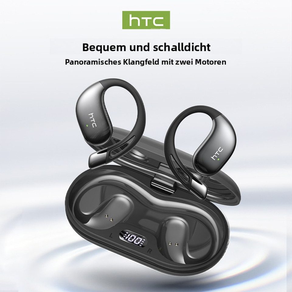 HTC HTC NE57 Offener Hörer – 134-Sprachen-Übersetzung Bluetooth-Kopfhörer