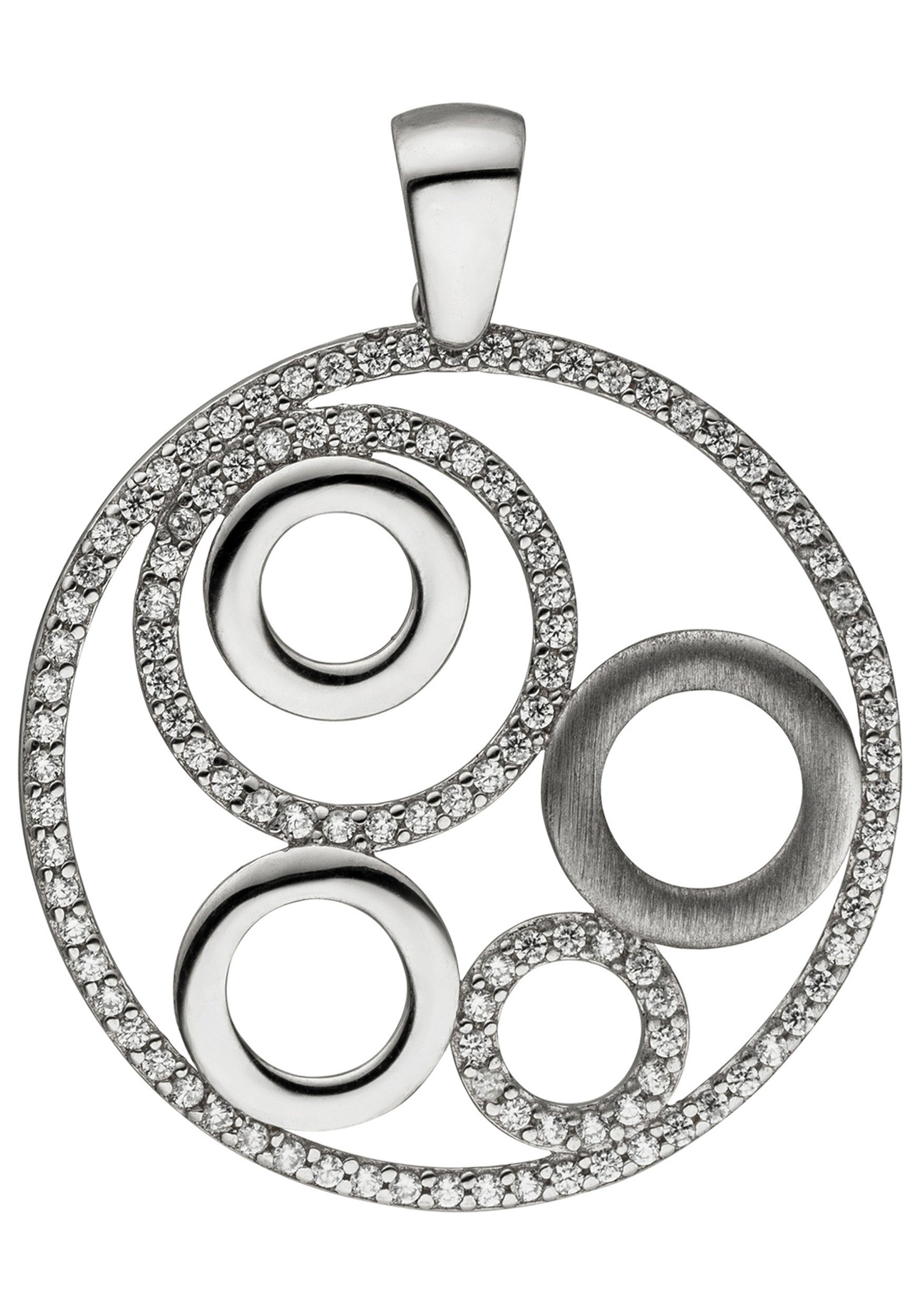 JOBO Kettenanhänger Anhänger rund, 925...