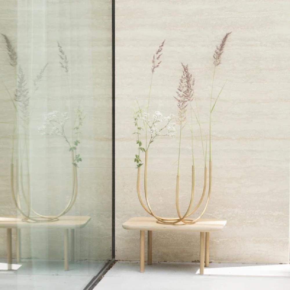 Vase Nature Dekovase Gold Tube Culture Urban