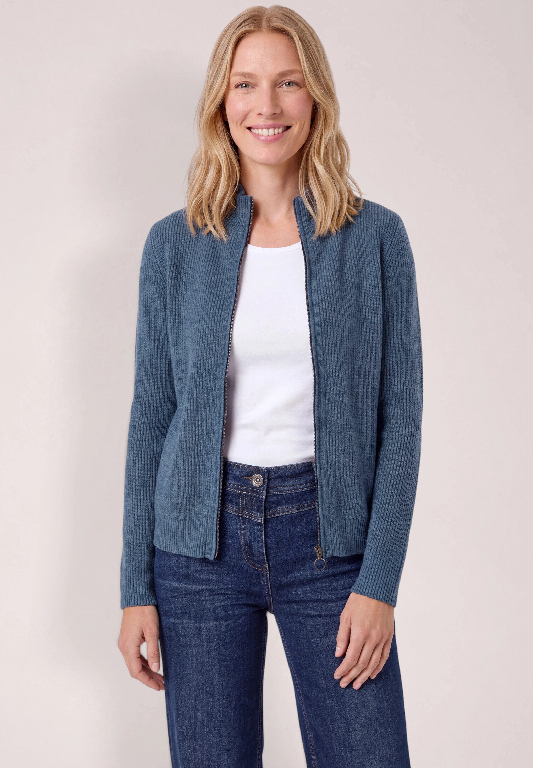 CECIL Cardigan aus Feinstrick