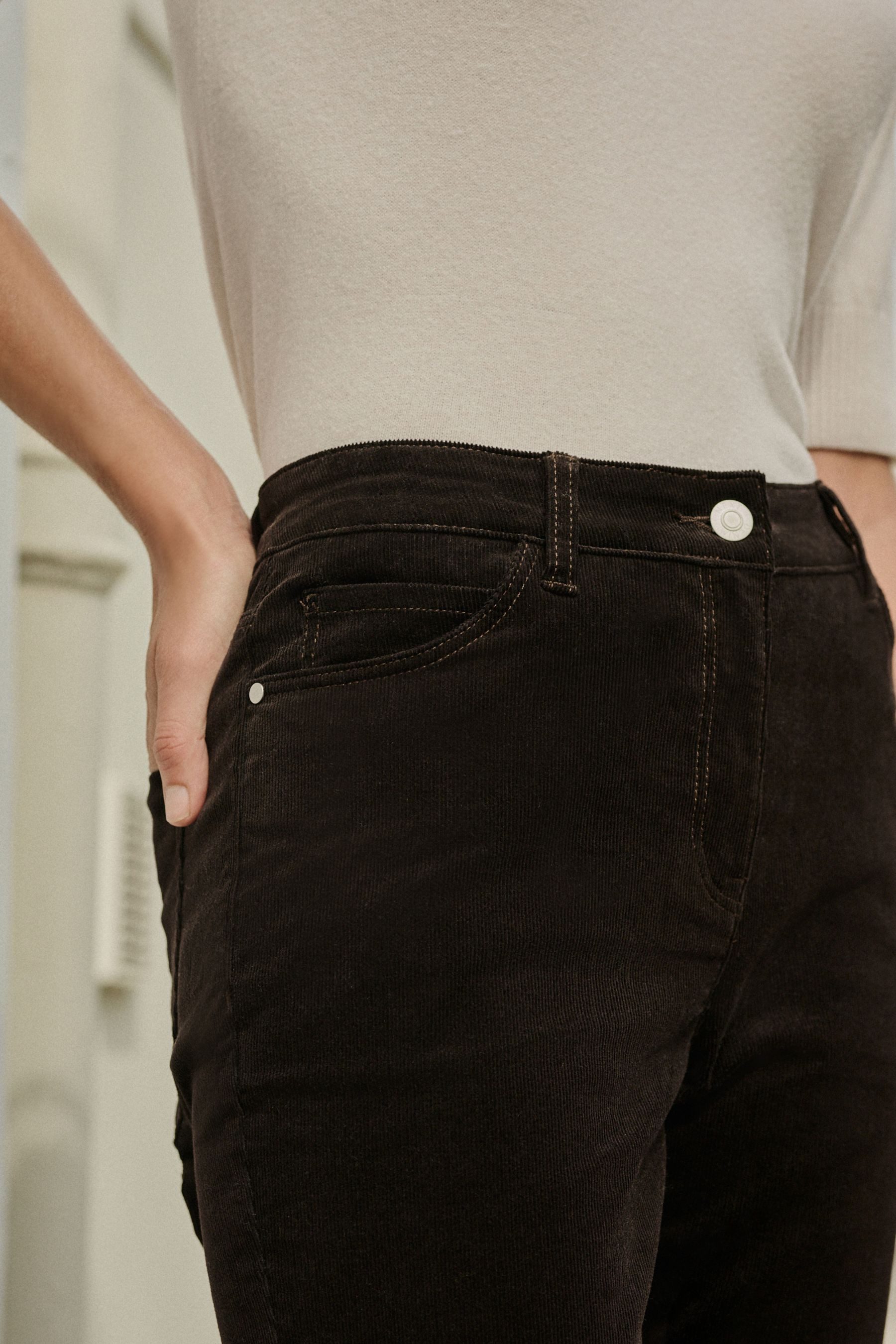 Next Skihose Cordhose im Skinny Fit (1-tlg)