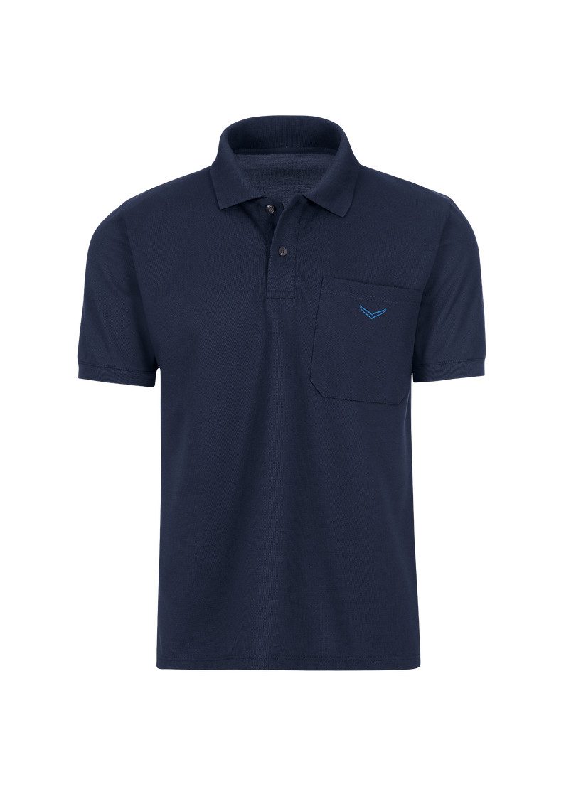 Trigema Poloshirt TRIGEMA Polohemd mit Brusttasche günstig online kaufen