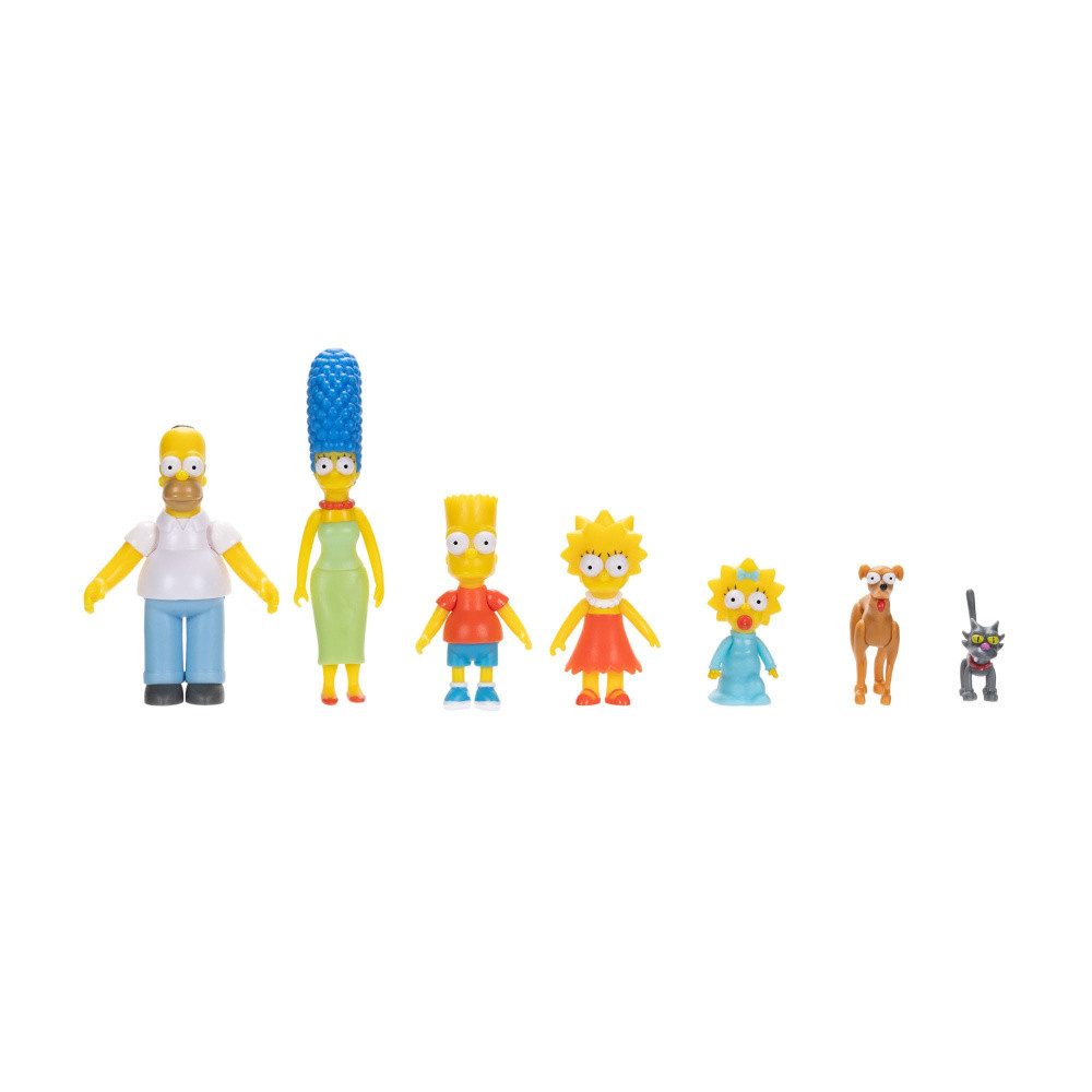Jakks Pacific Merchandise-Figur Simpsons Minifiguren 7er-Pack 6 cm