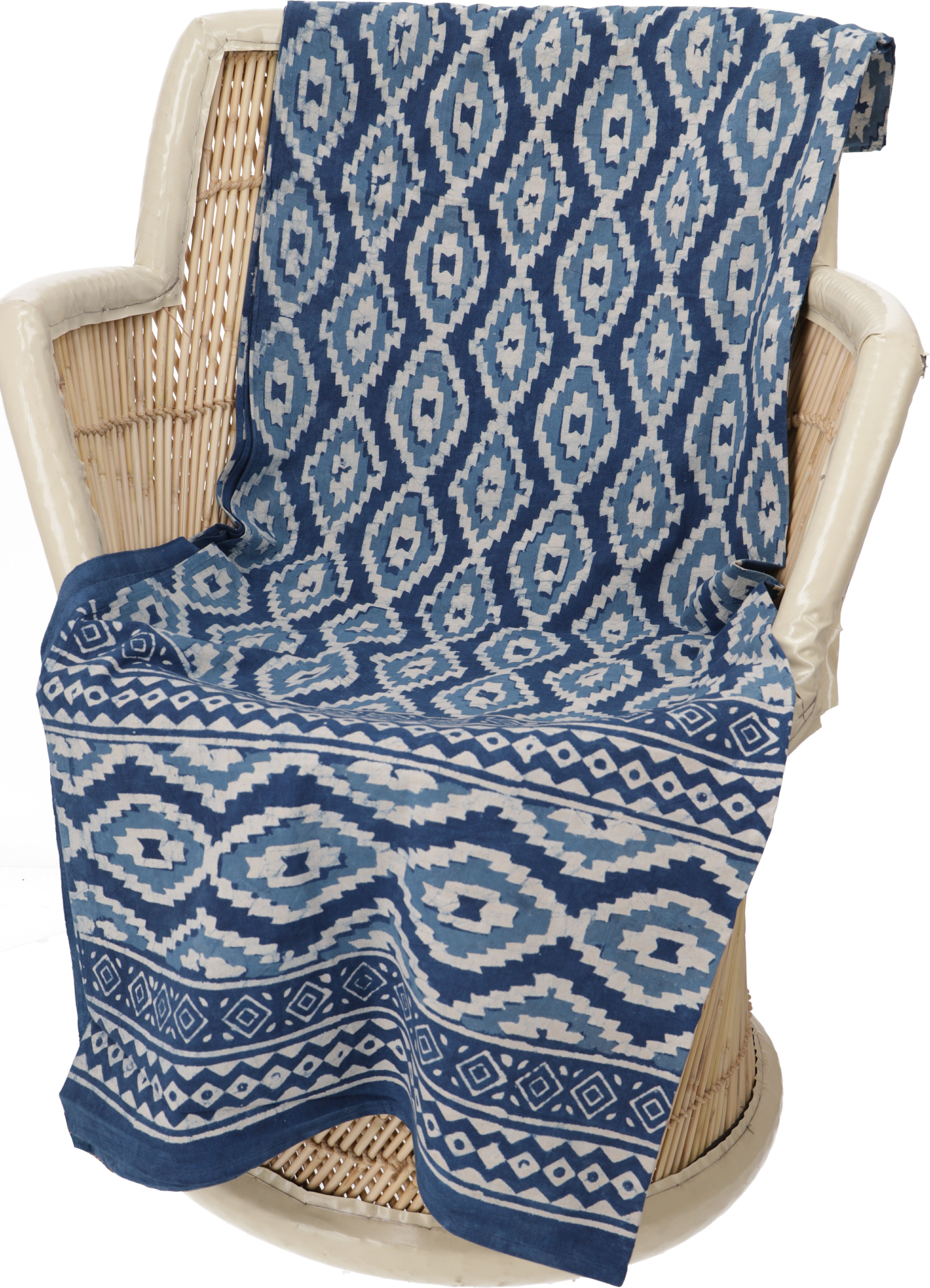 Guru-Shop Tagesdecke Blockdruck Tagesdecke, Bett & günstig online kaufen